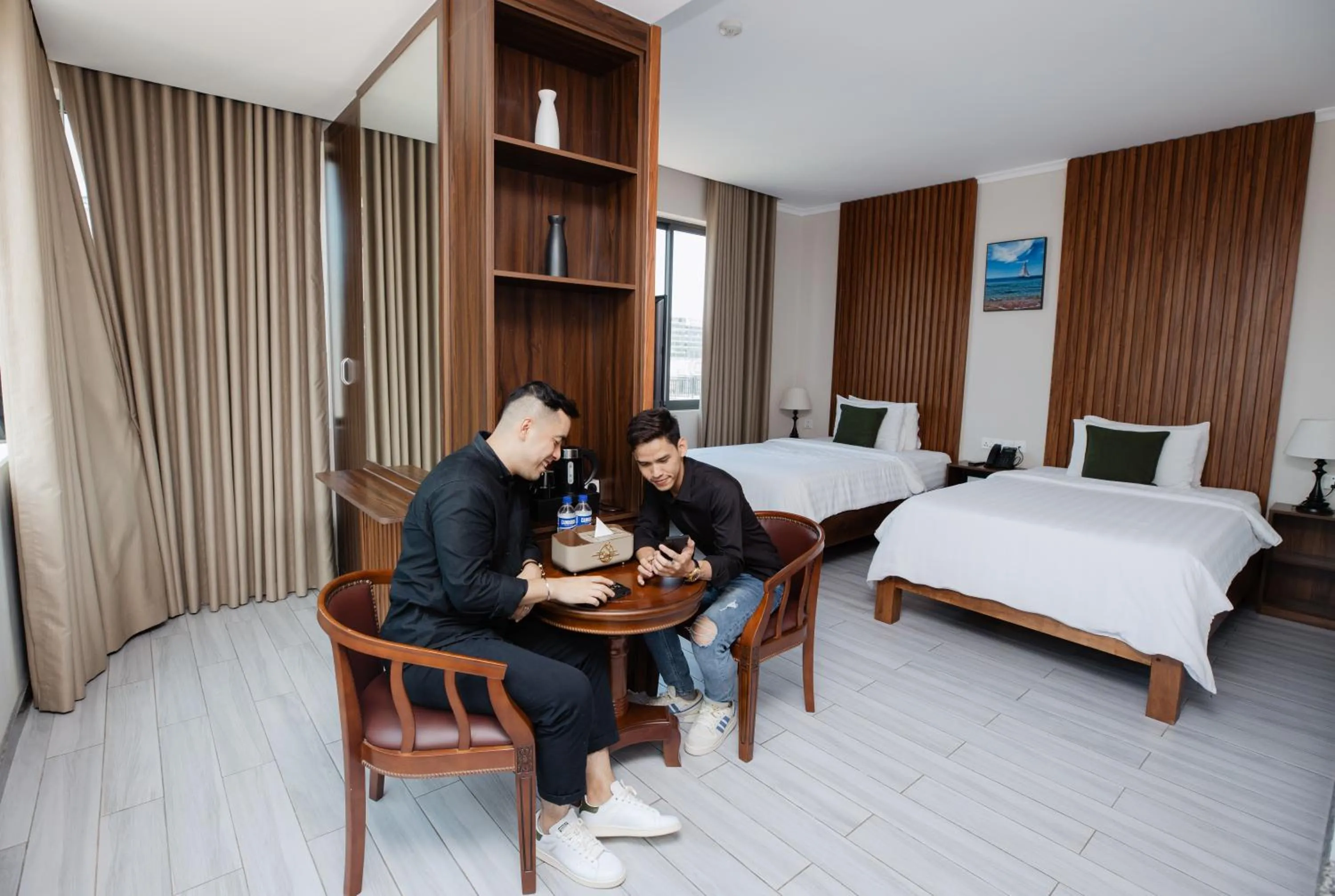 Bed in The ONRA Hotel