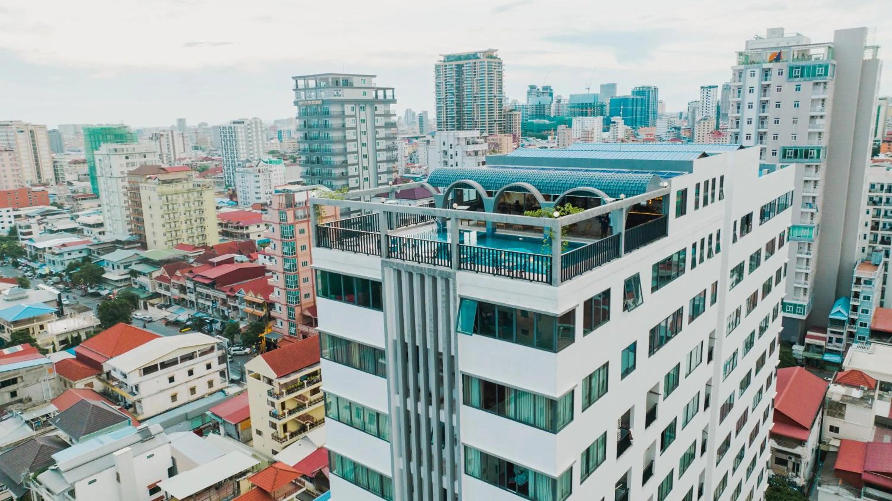 City view in The ONRA Hotel