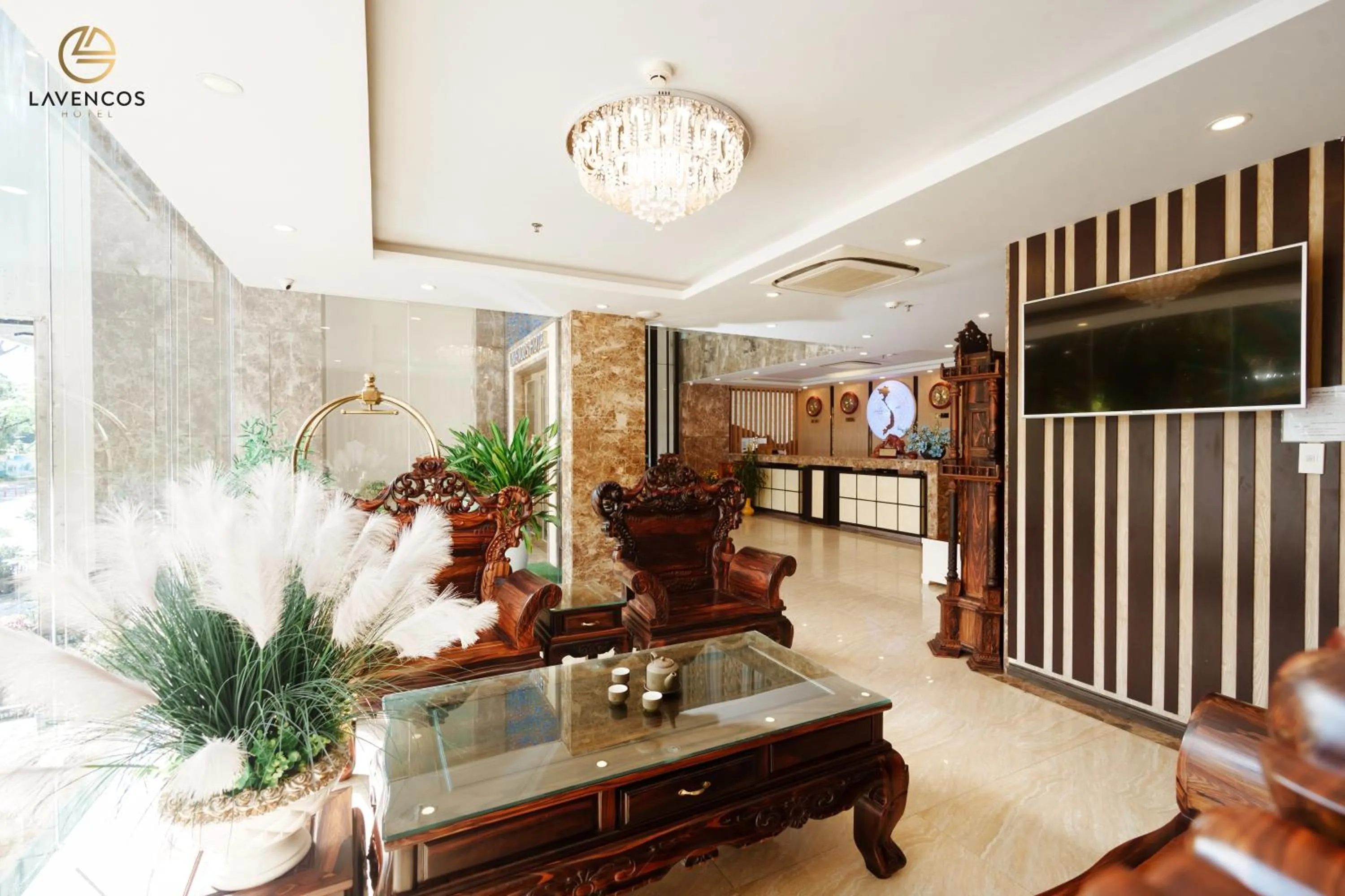 Lobby or reception in Lavencos Hotel Da Nang