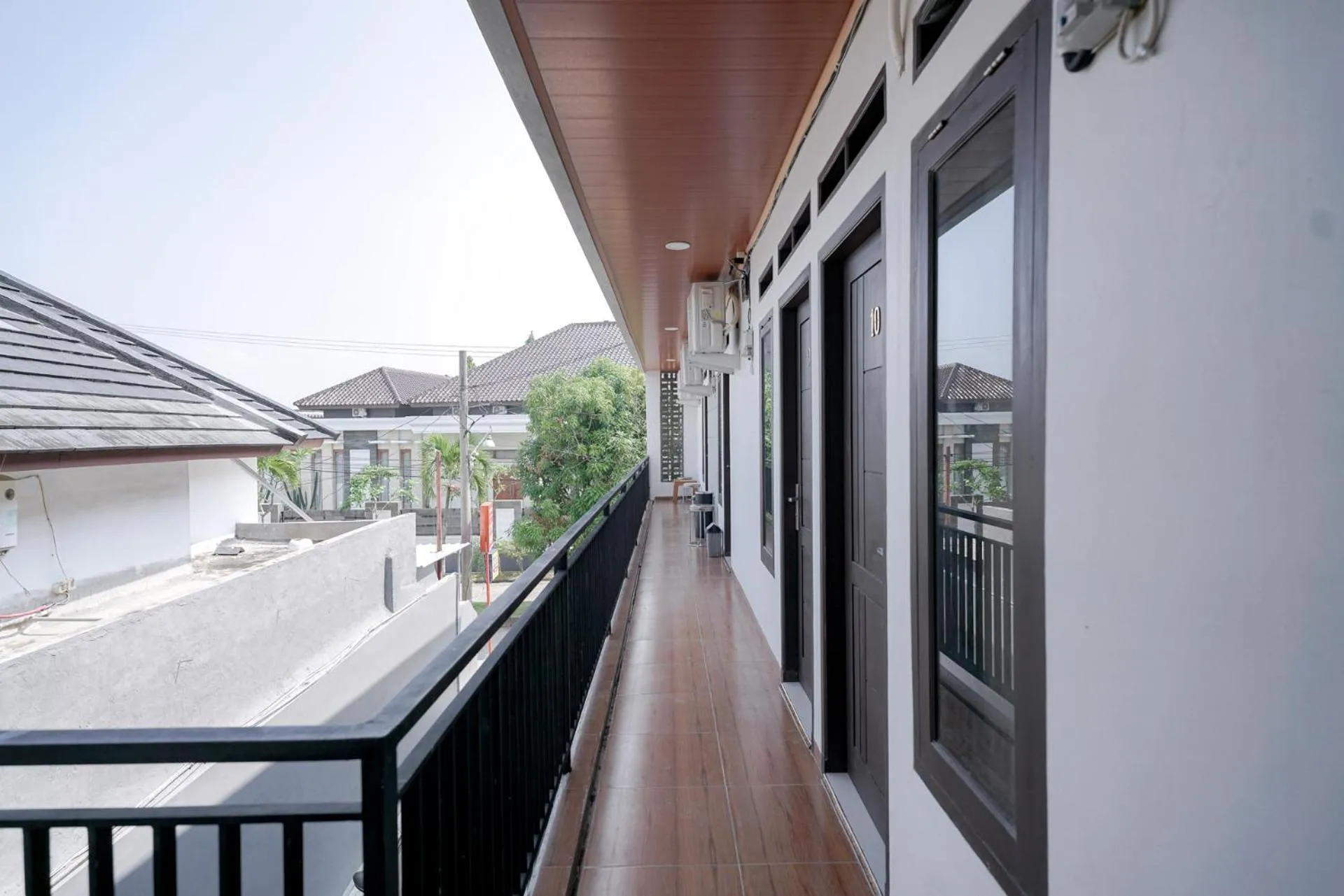 Balcony/Terrace in RedDoorz @ Jalan Urip Sumoharjo Lampung
