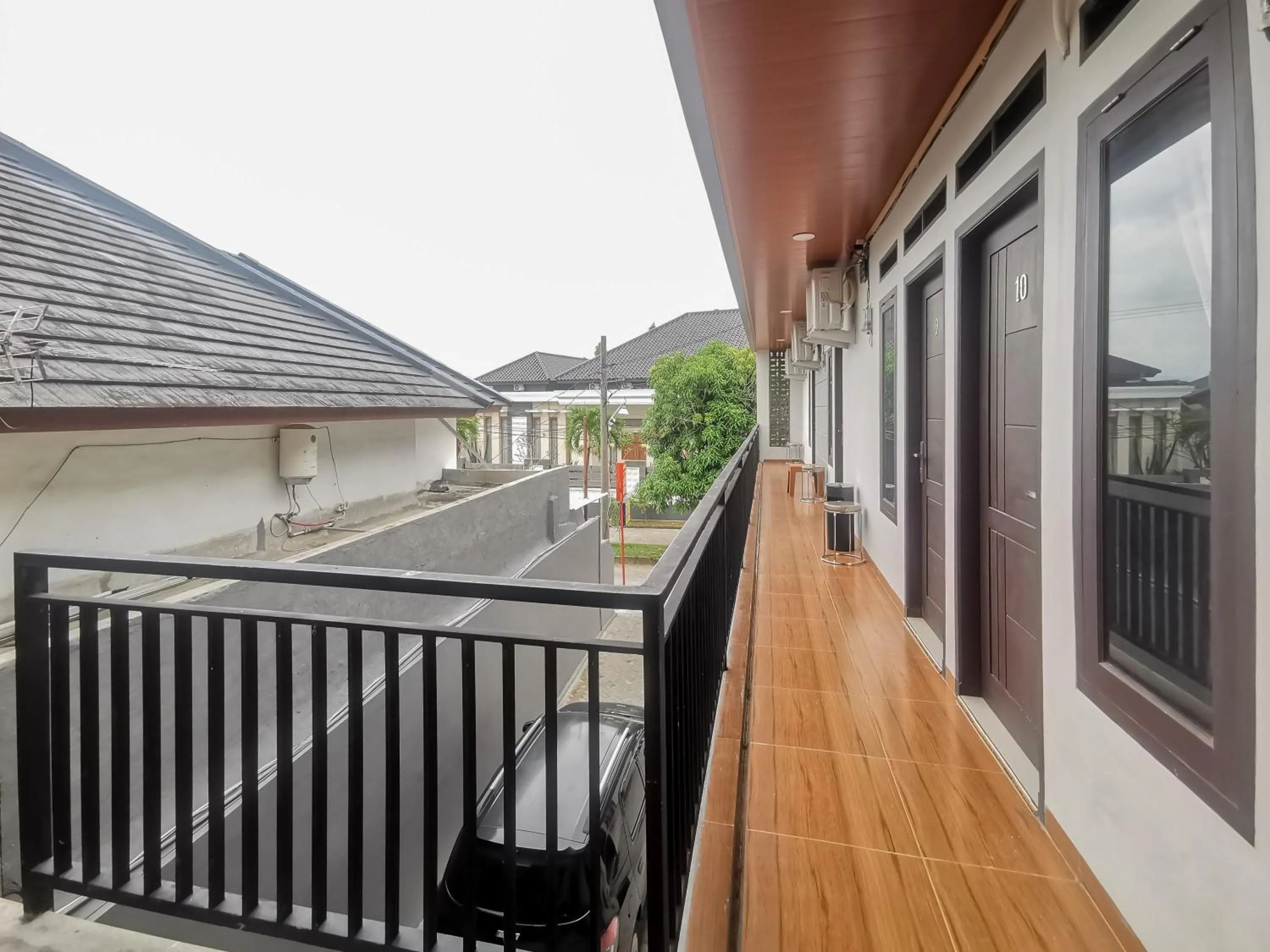 Balcony/Terrace in RedDoorz @ Jalan Urip Sumoharjo Lampung