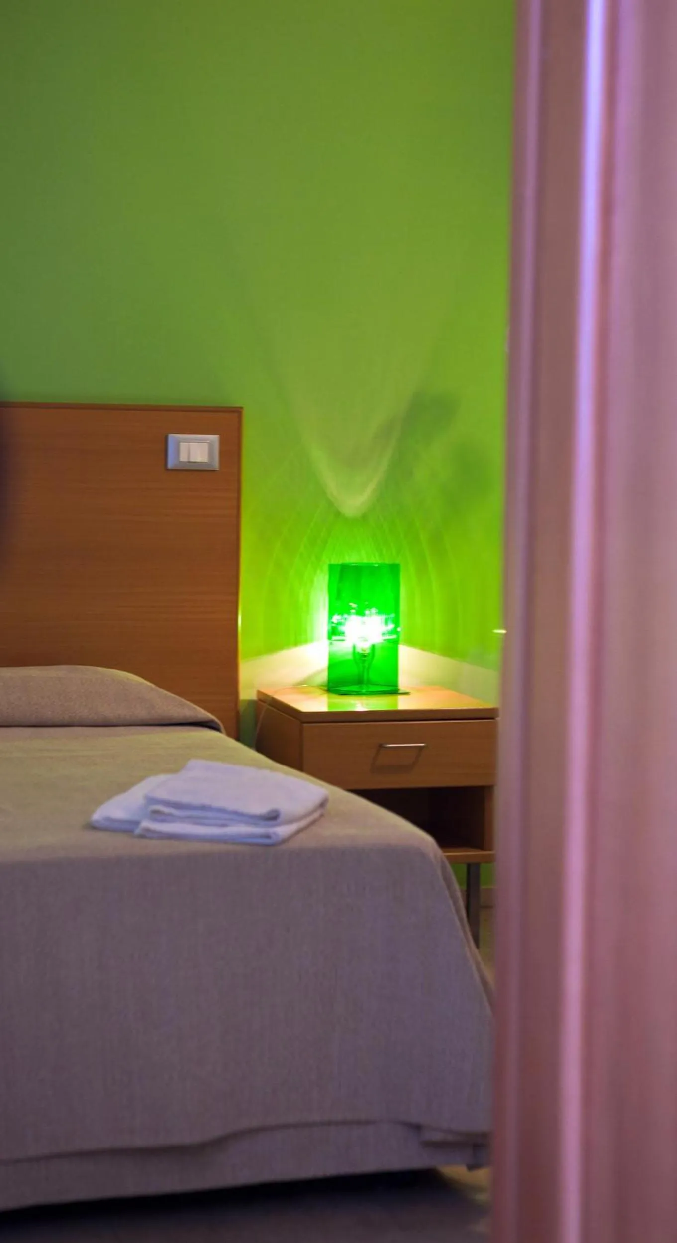 Decorative detail, Bed in Le Saline Hotel