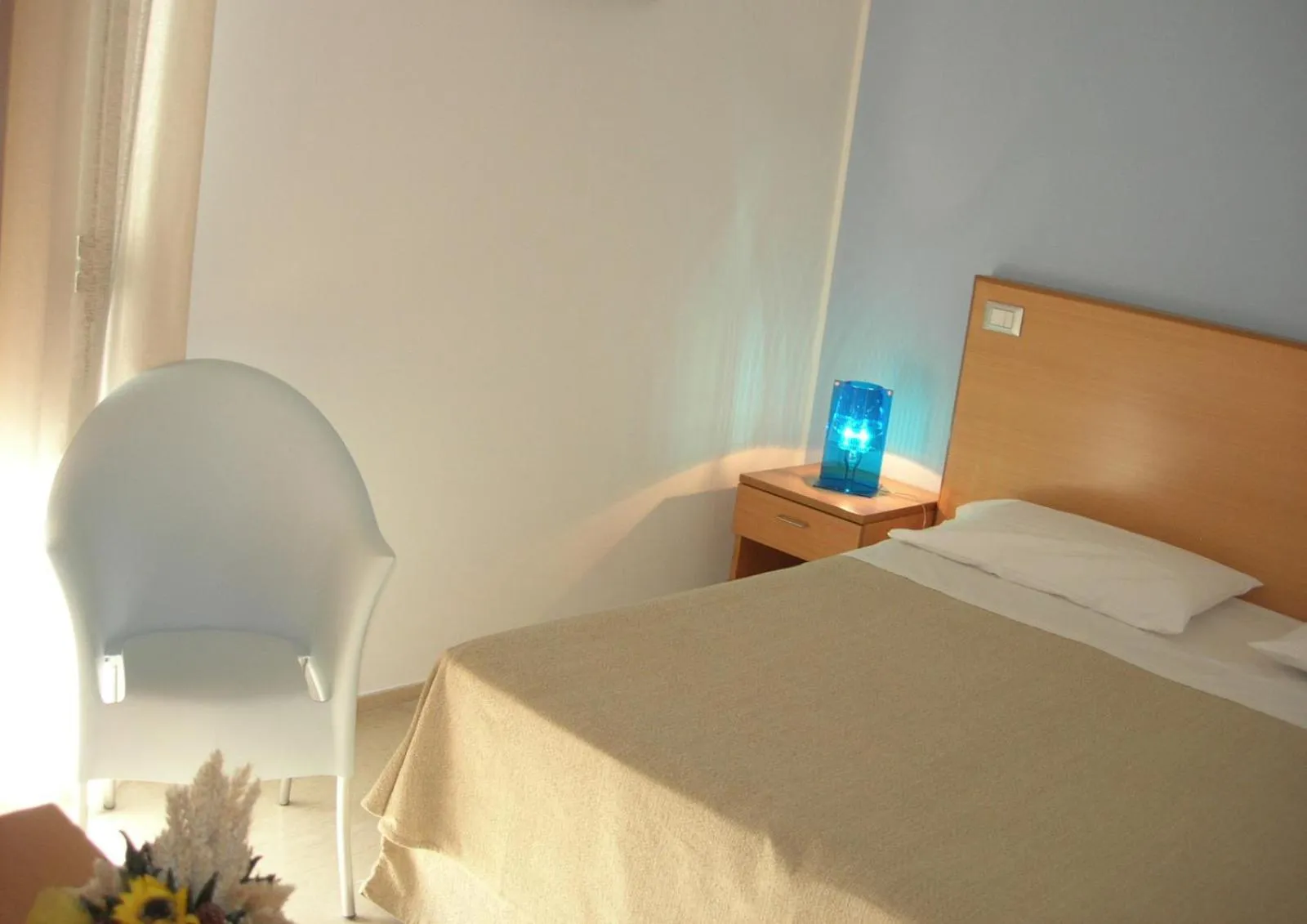 Decorative detail, Bed in Le Saline Hotel