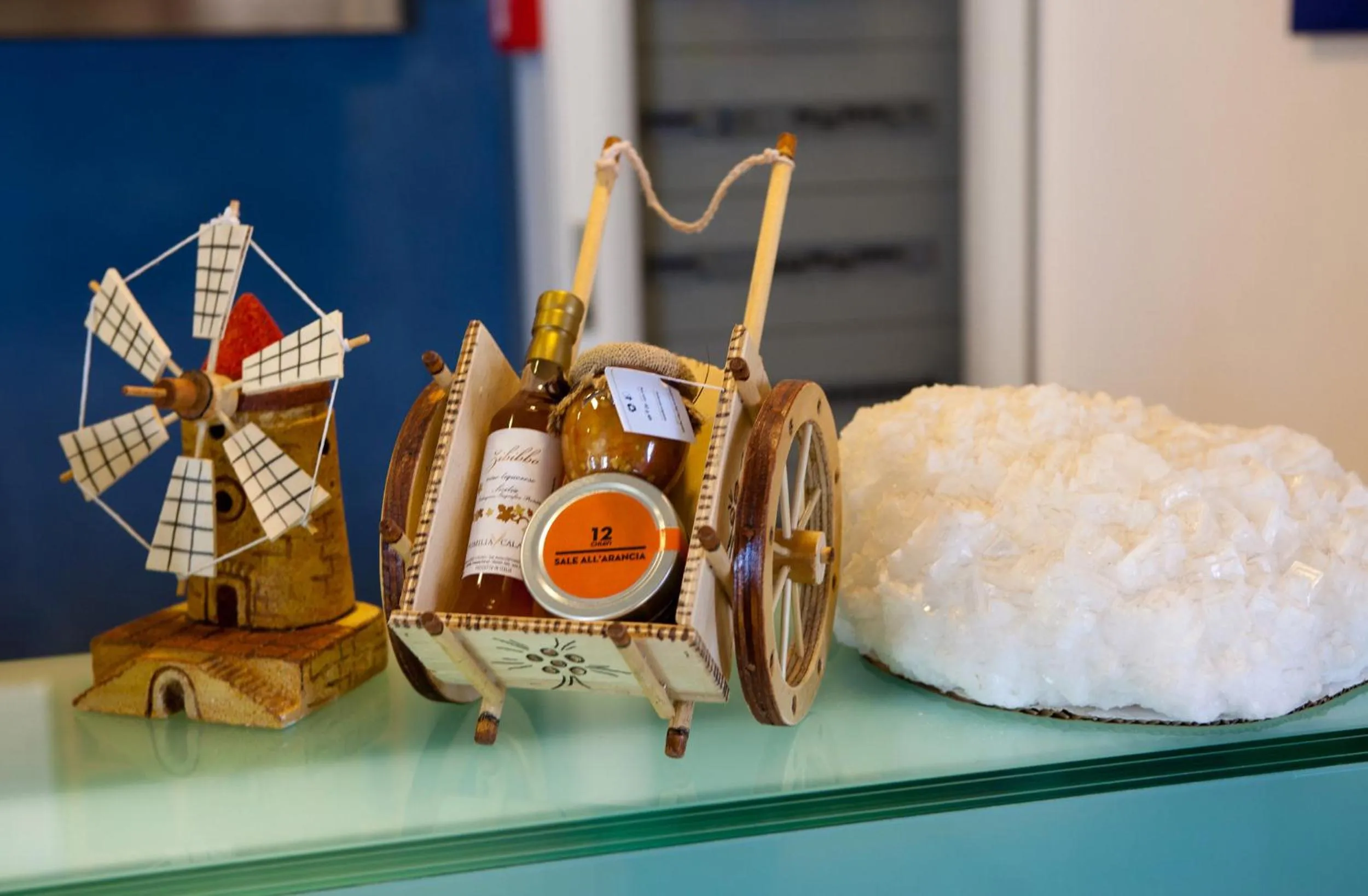 Decorative detail in Le Saline Hotel