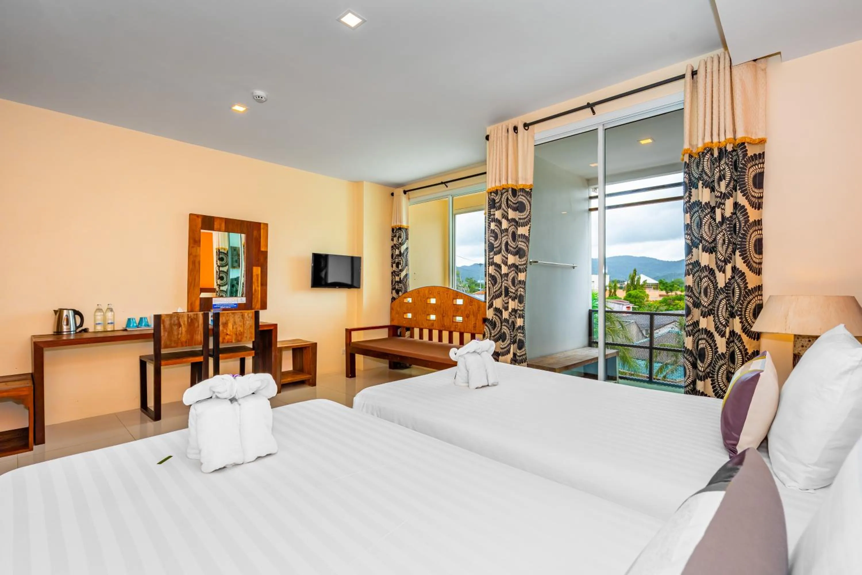 TV and multimedia, Bed in The Cheetar Hotel