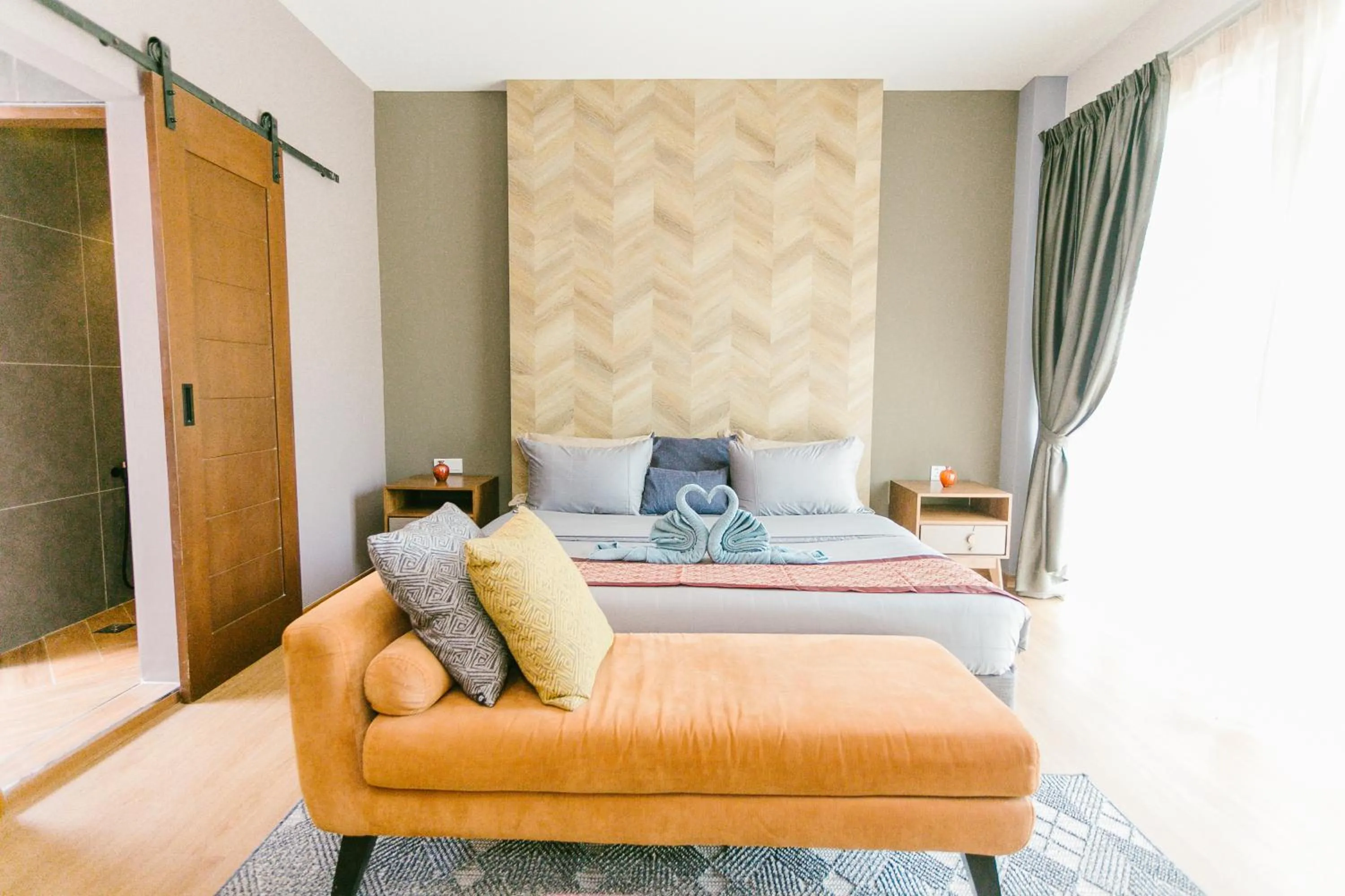 Bed in Royale Riviera Resort Private Pool Villas