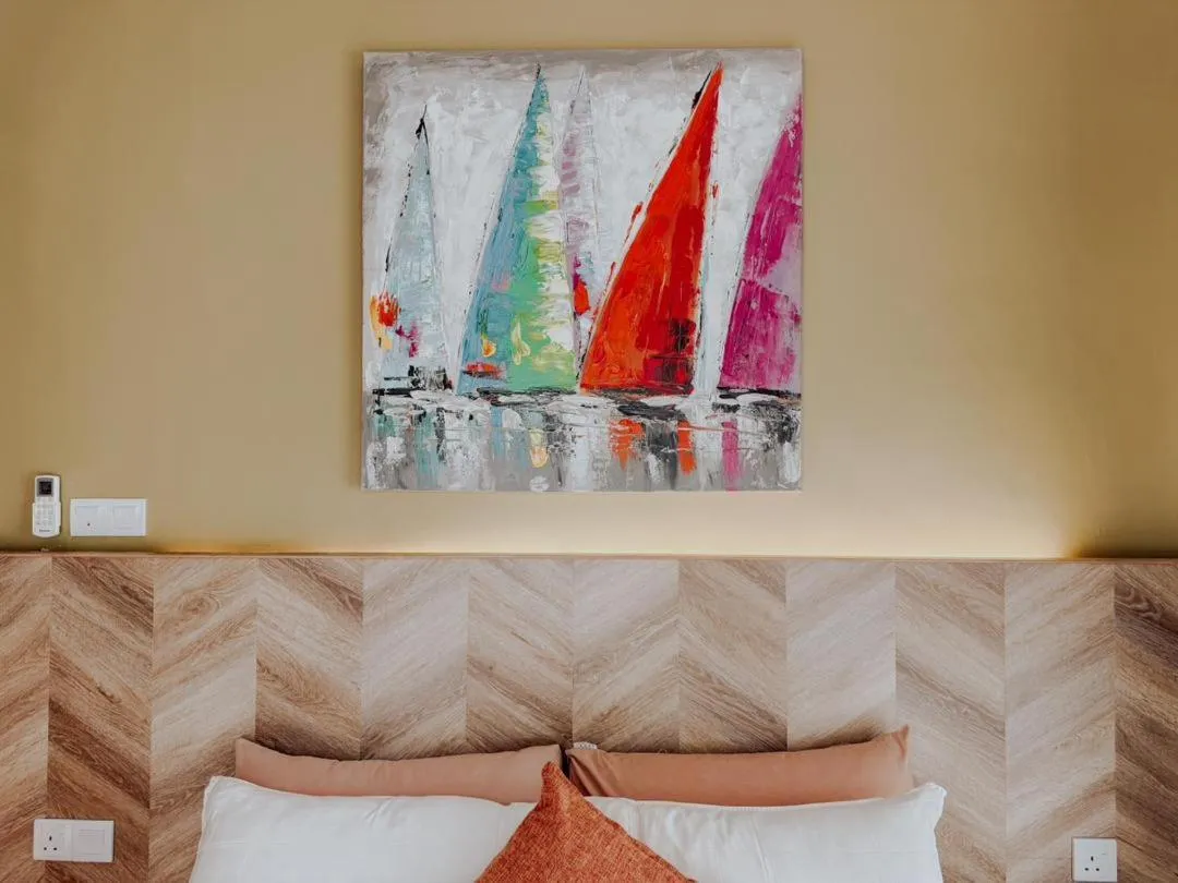 Bed in Royale Riviera Resort Private Pool Villas