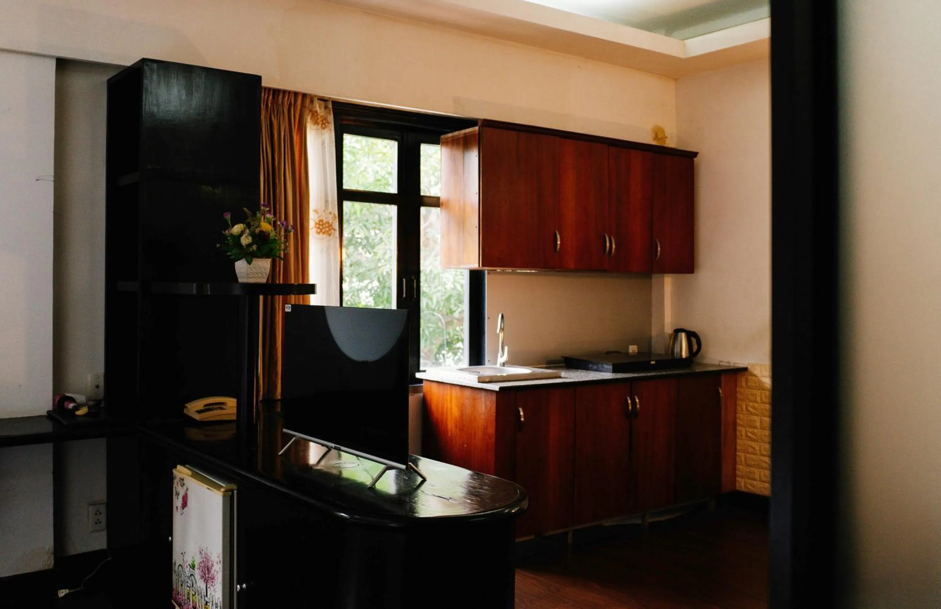 Kitchen or kitchenette in Mercury Hotel & Apartment
