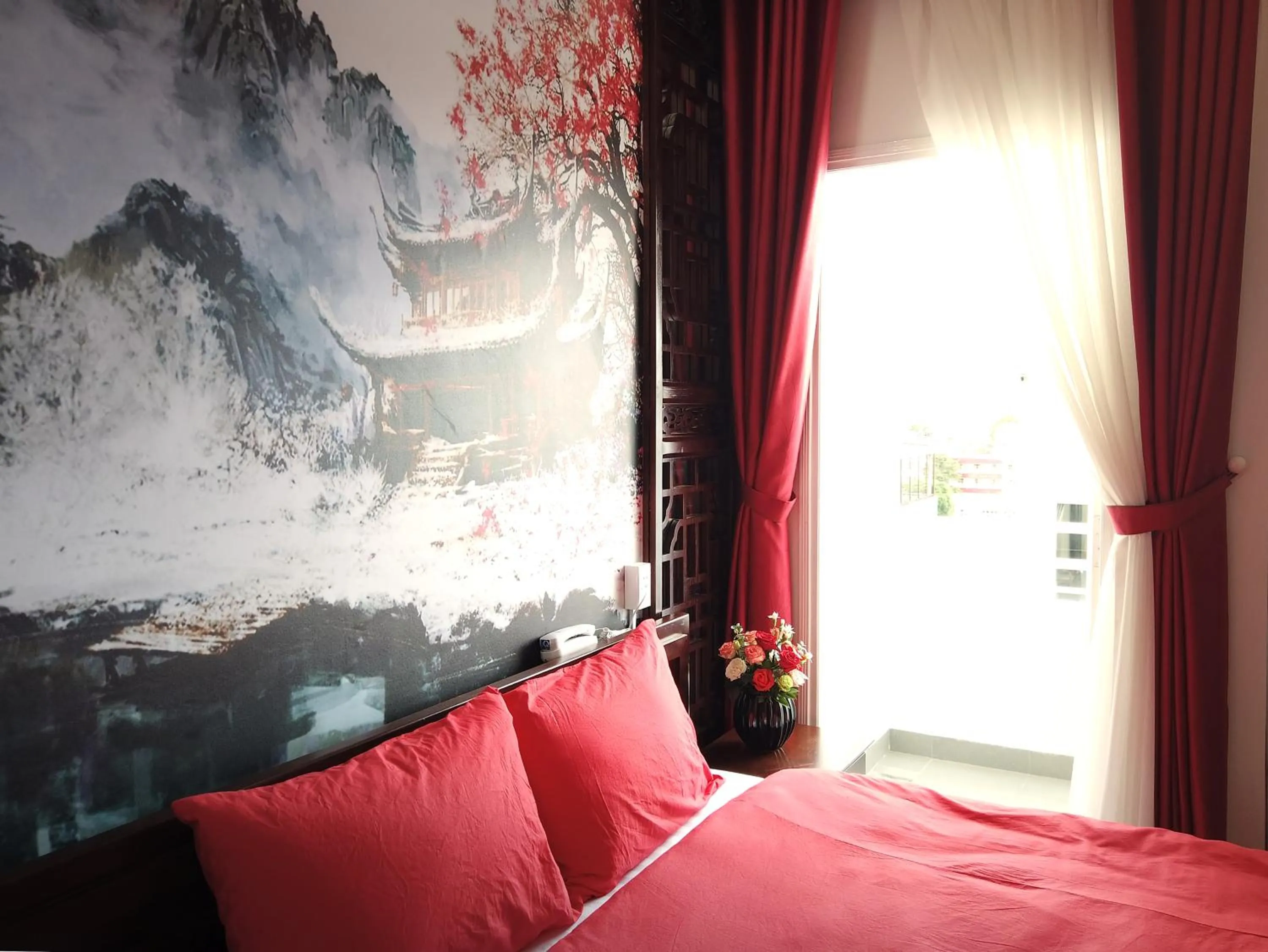 Bed in Free Style Hotel Dalat