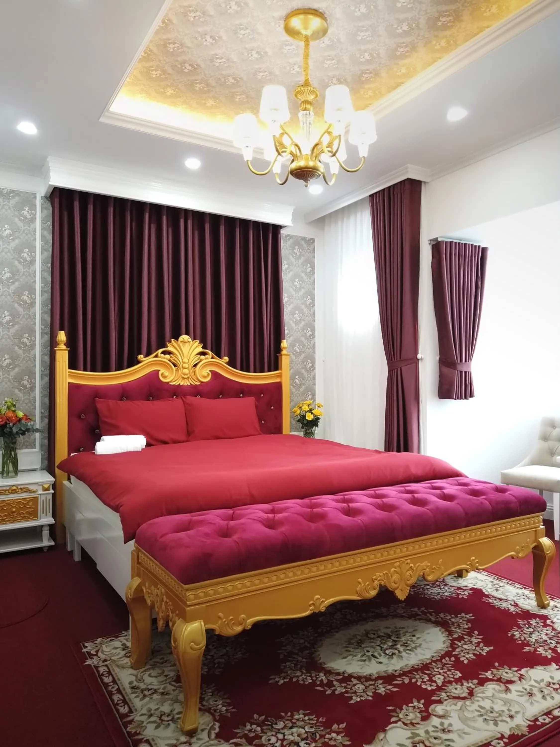 Bed in Free Style Hotel Dalat