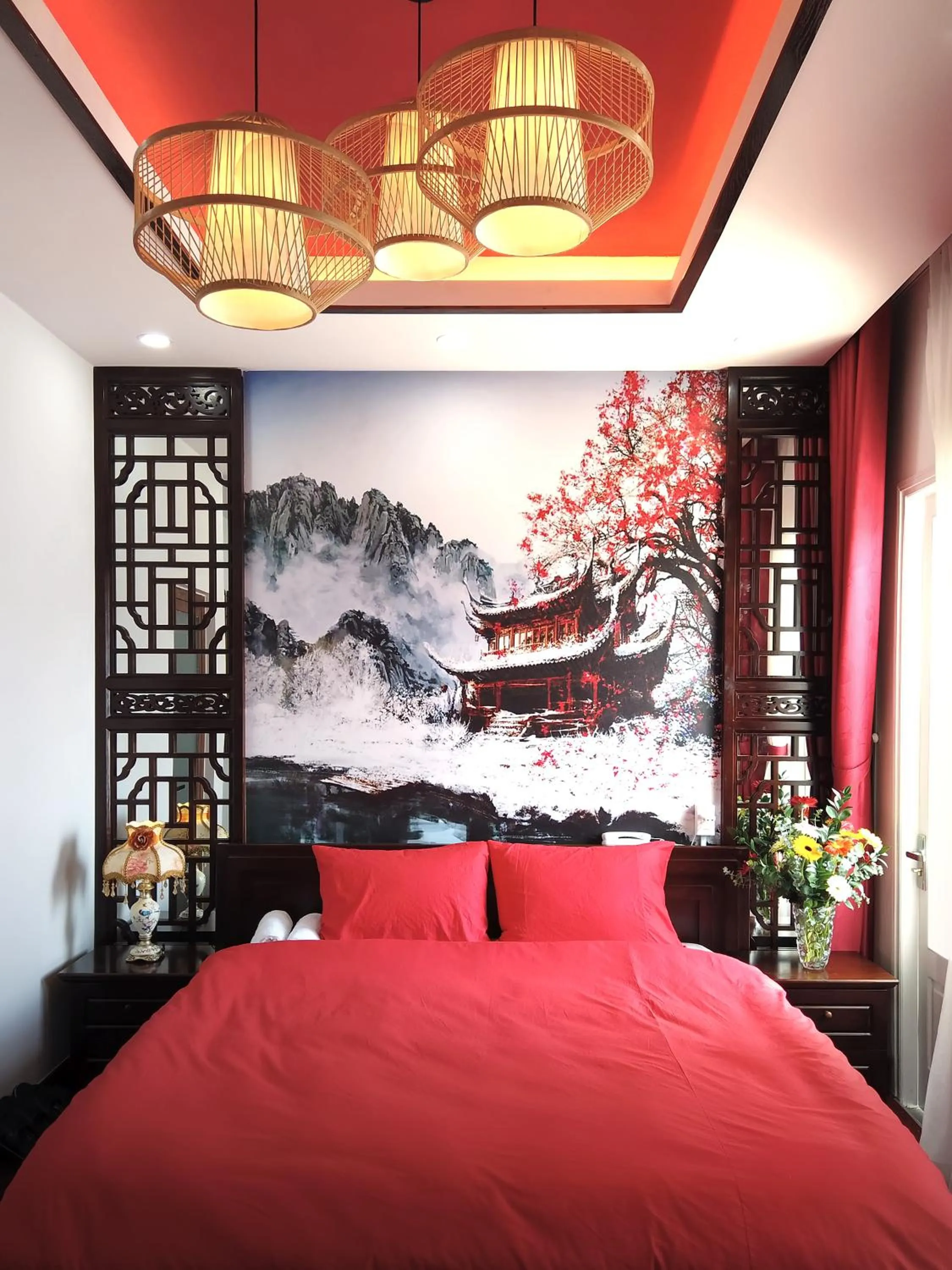 Bed in Free Style Hotel Dalat