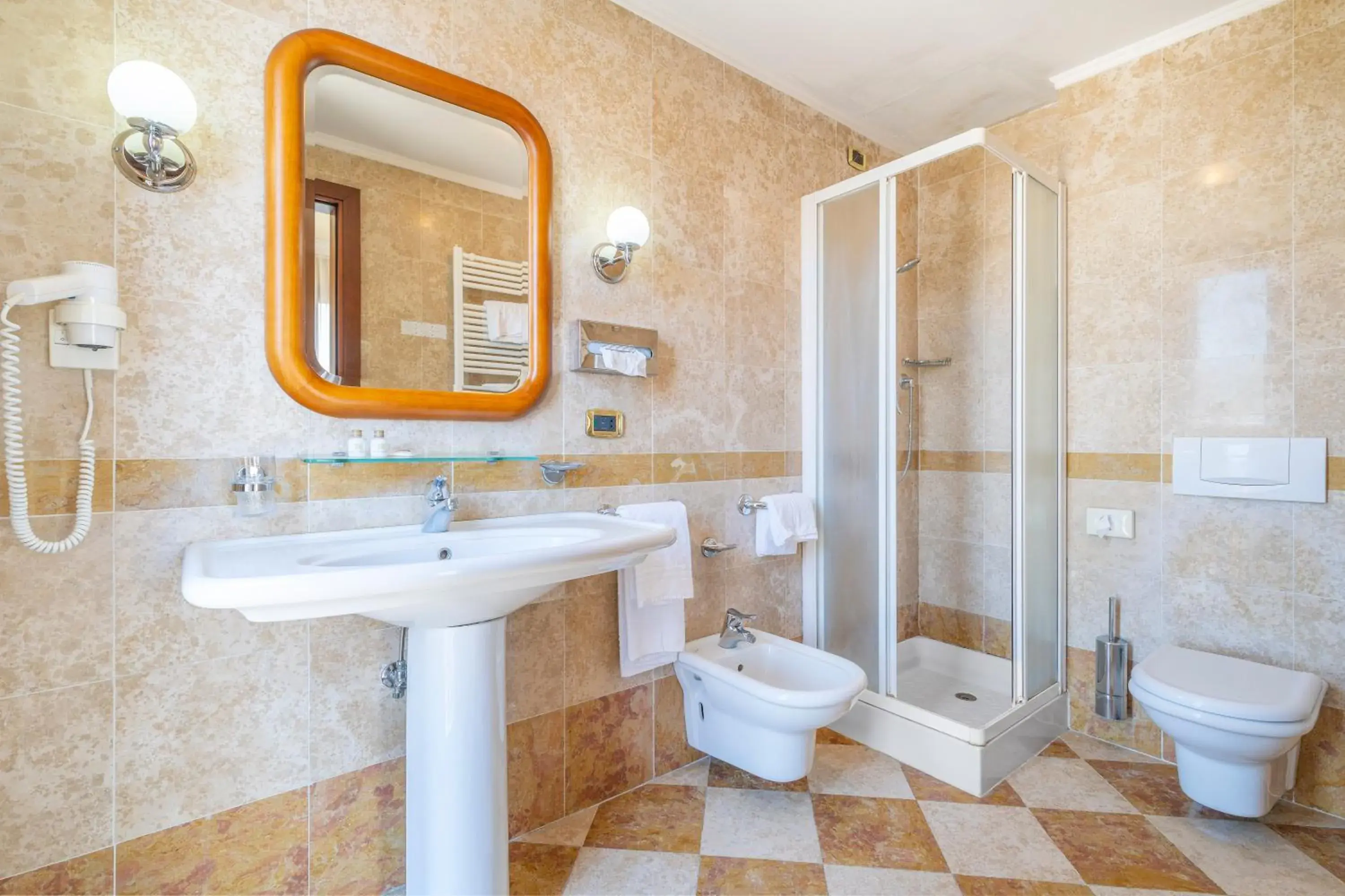 Double Room with Side Lagoon View in Hotel Panorama Double Room with Side Lagoon View in Hotel Panorama