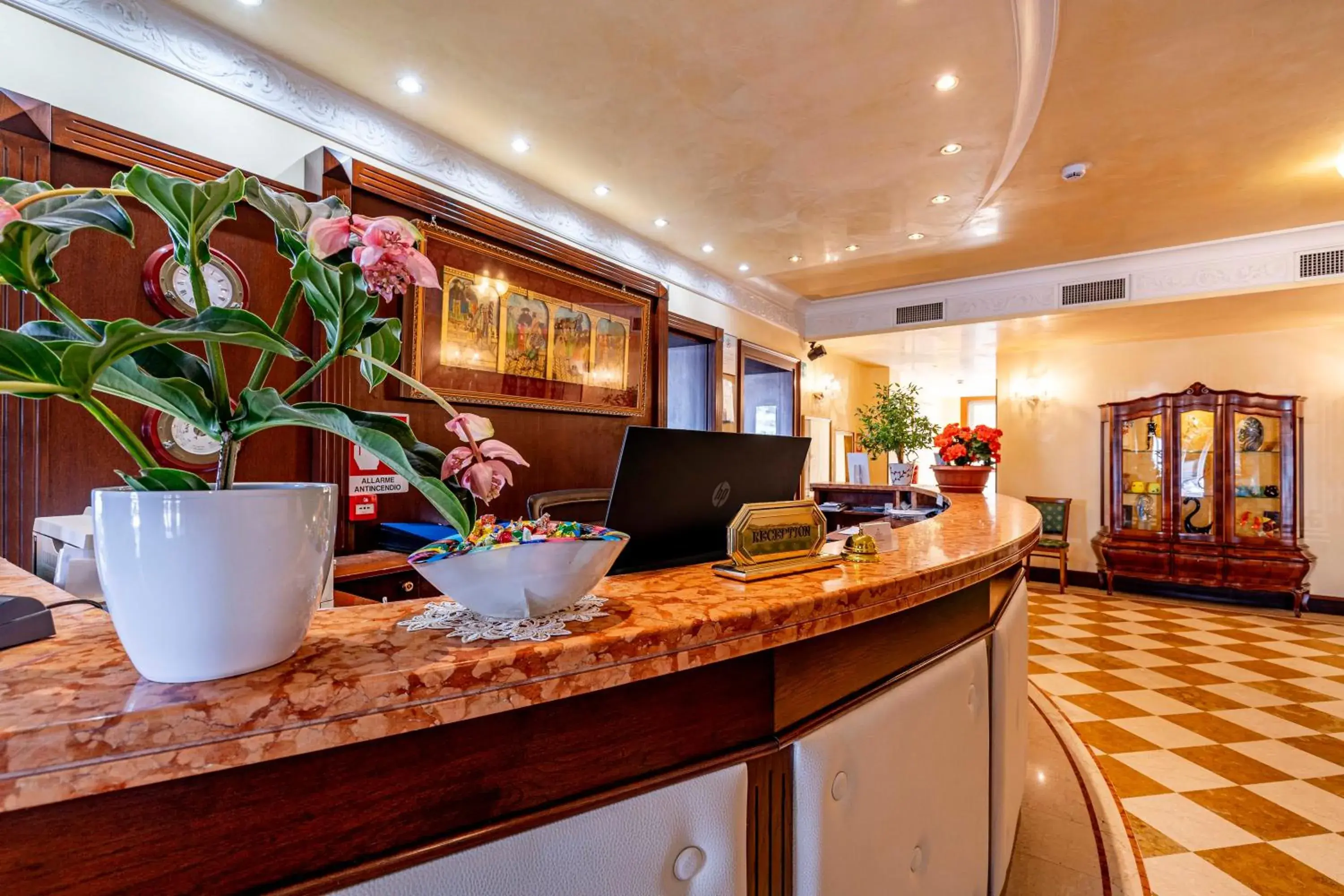 Lobby or reception in Hotel Panorama Lobby or reception in Hotel Panorama