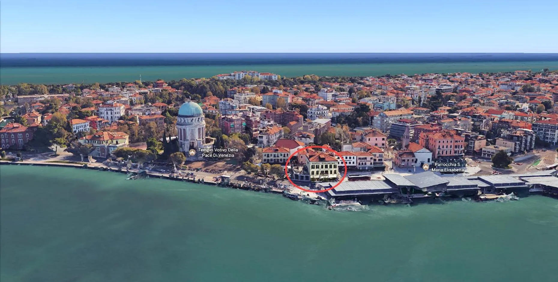 City view in Hotel Panorama