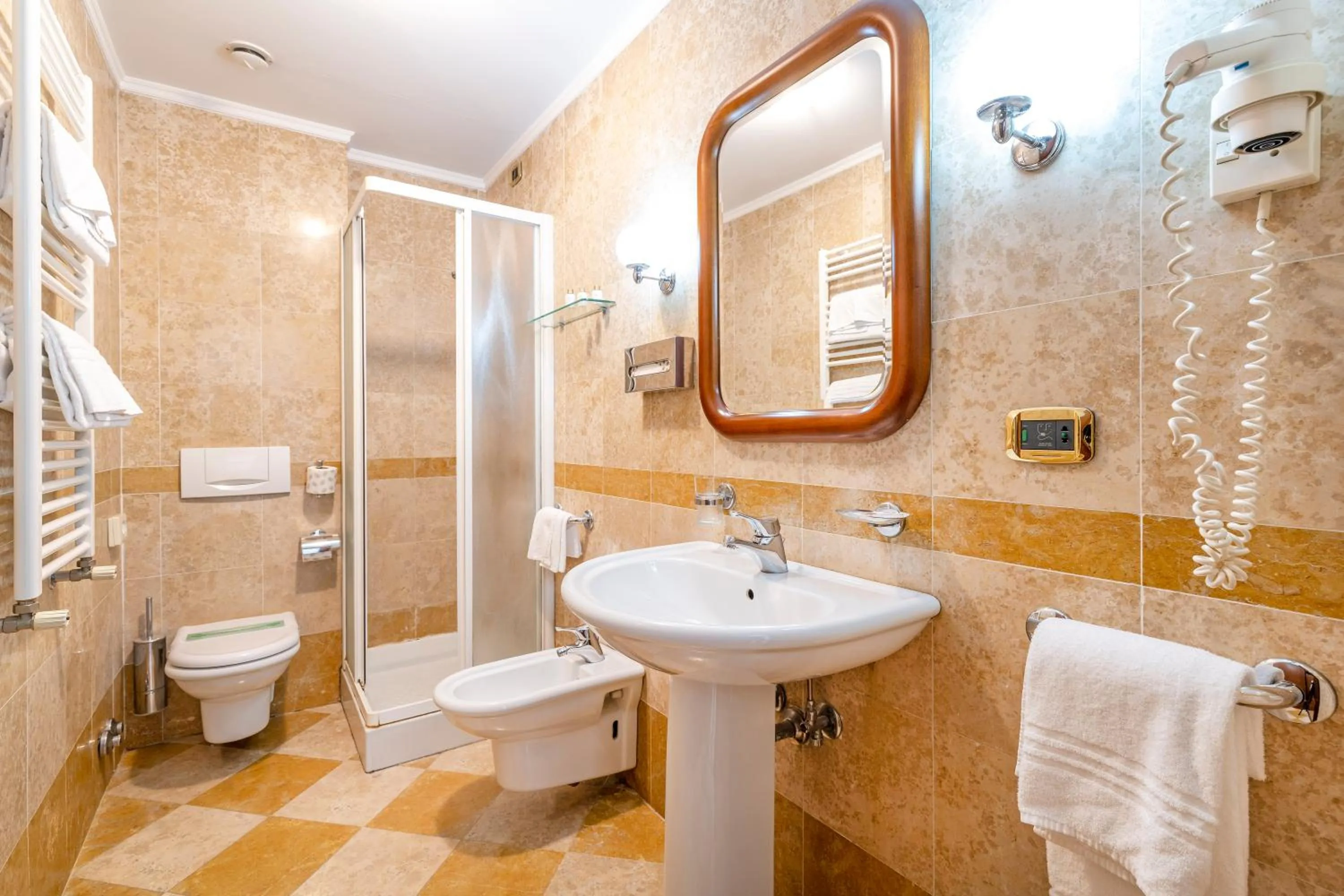 Bathroom in Hotel Panorama