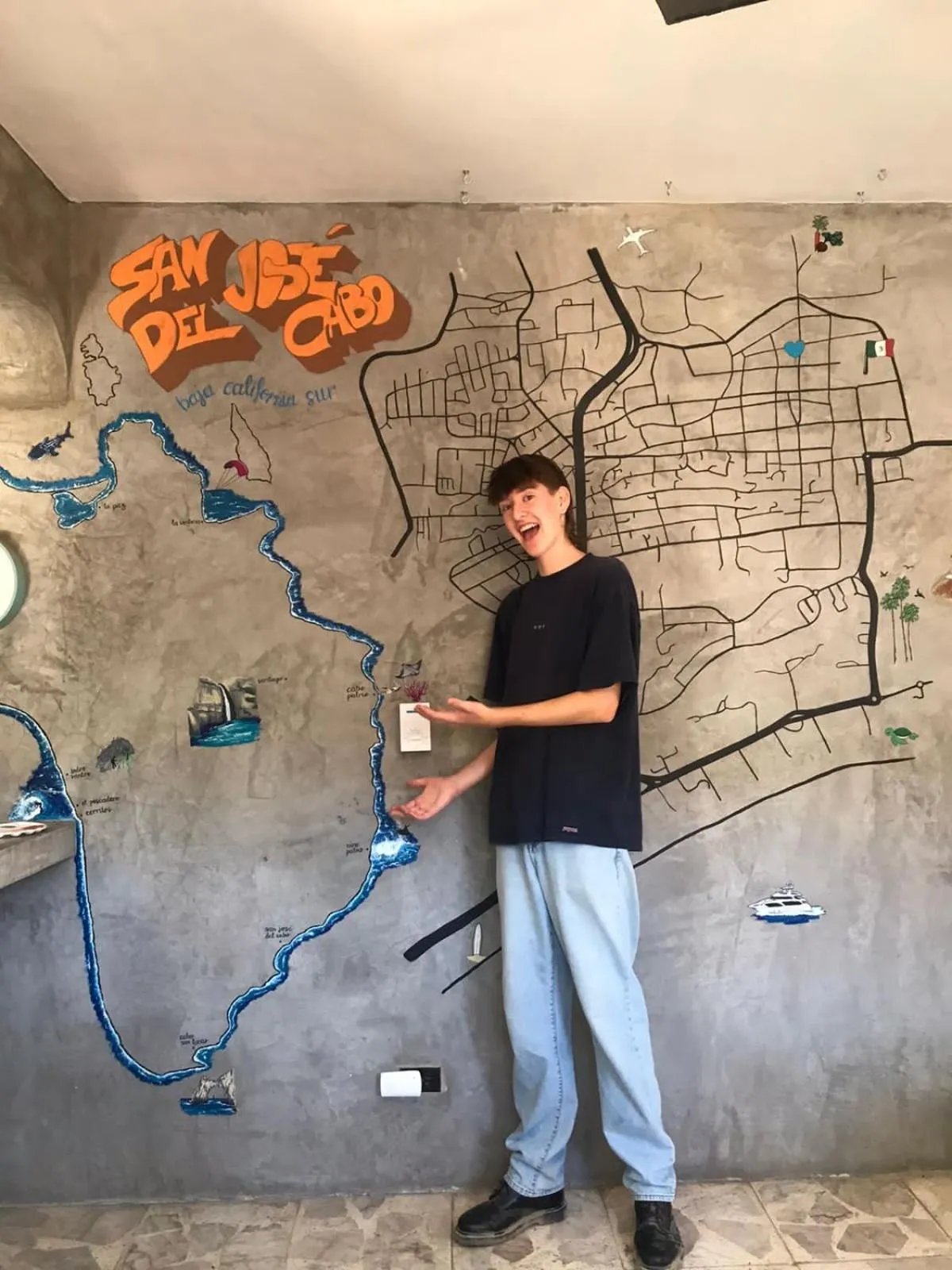 People in Desert Heart Hostel