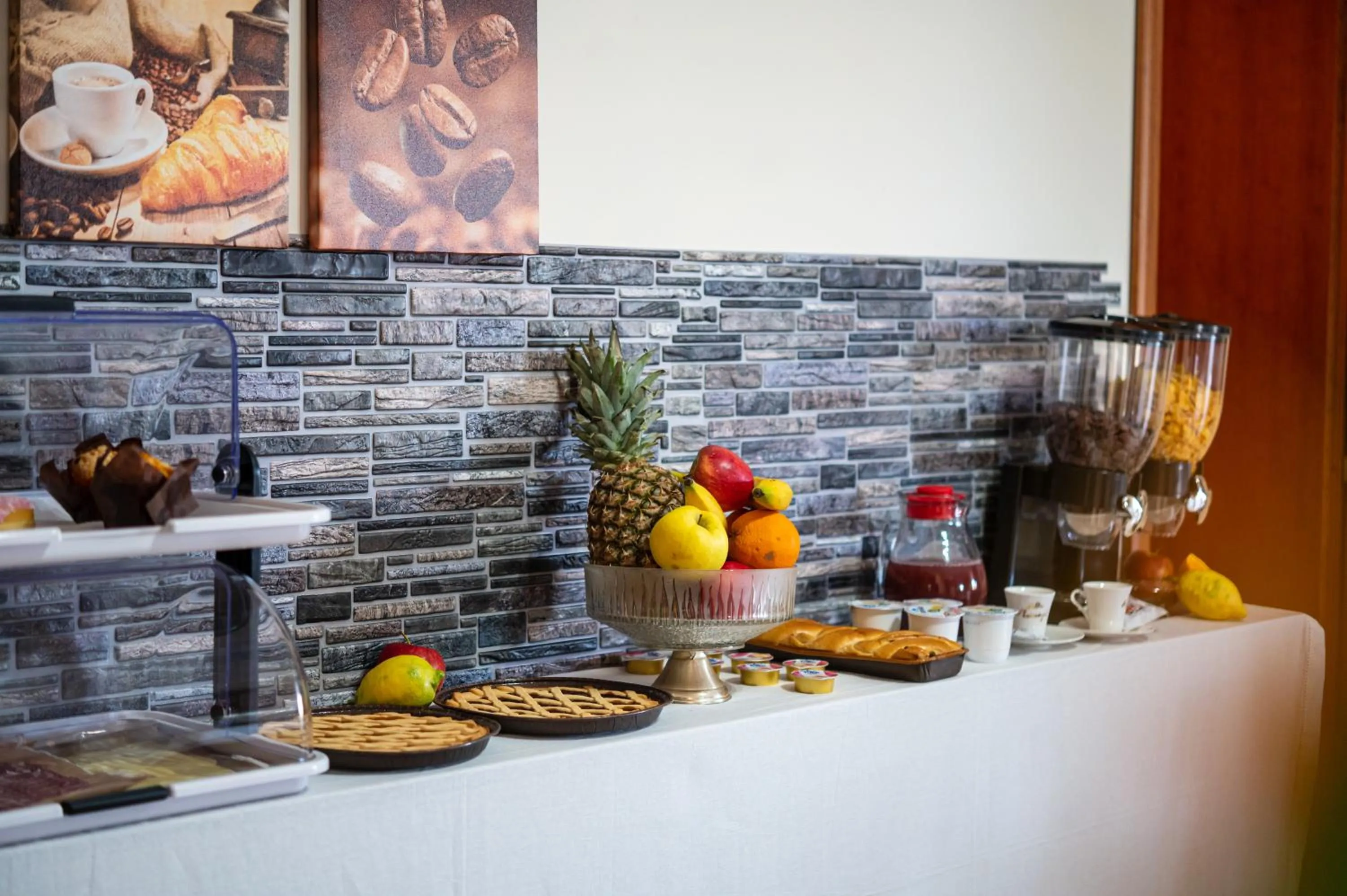 Kitchen or kitchenette in B&B Villa Maracujà