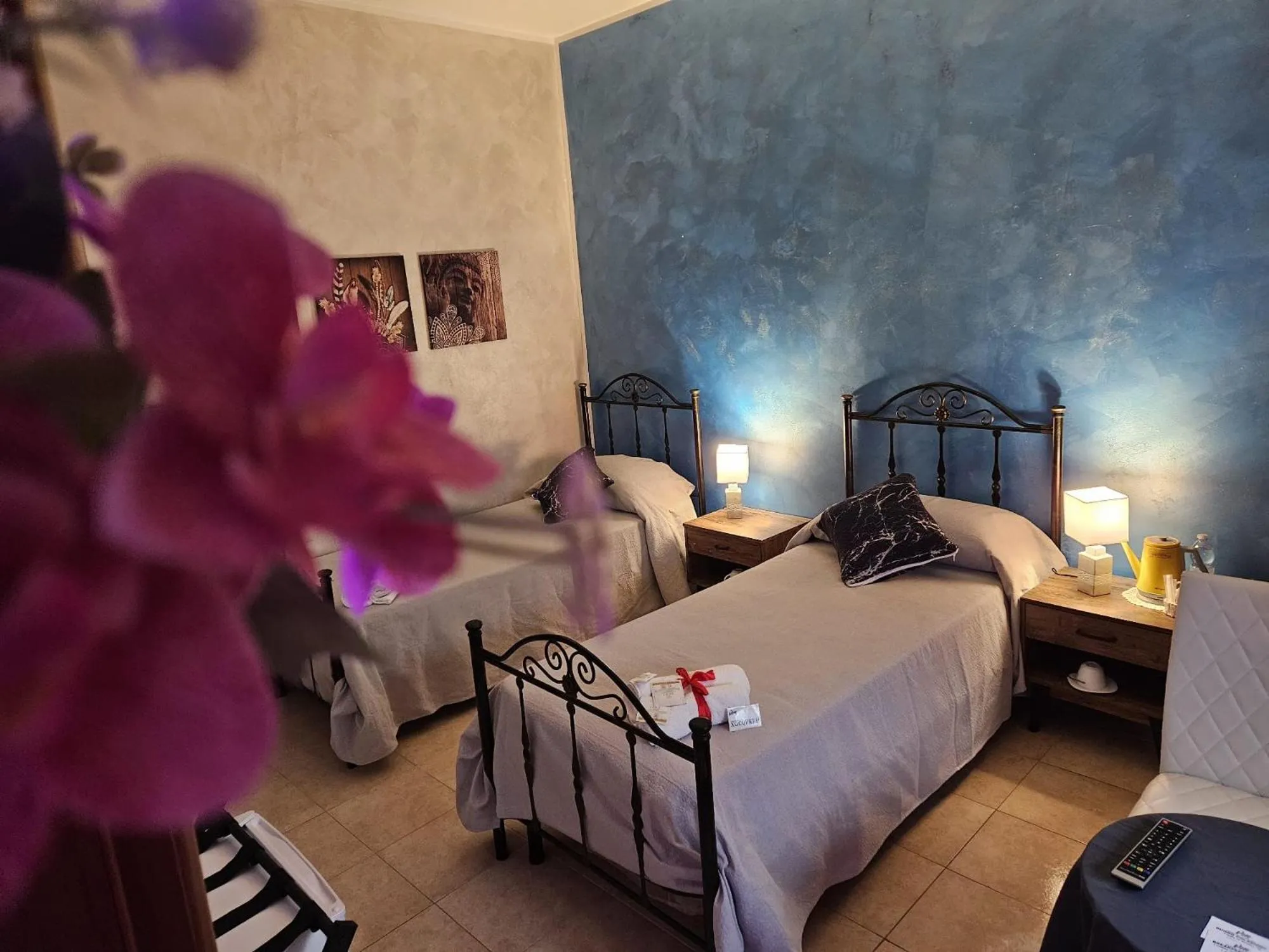 Bed in B&B Villa Maracujà