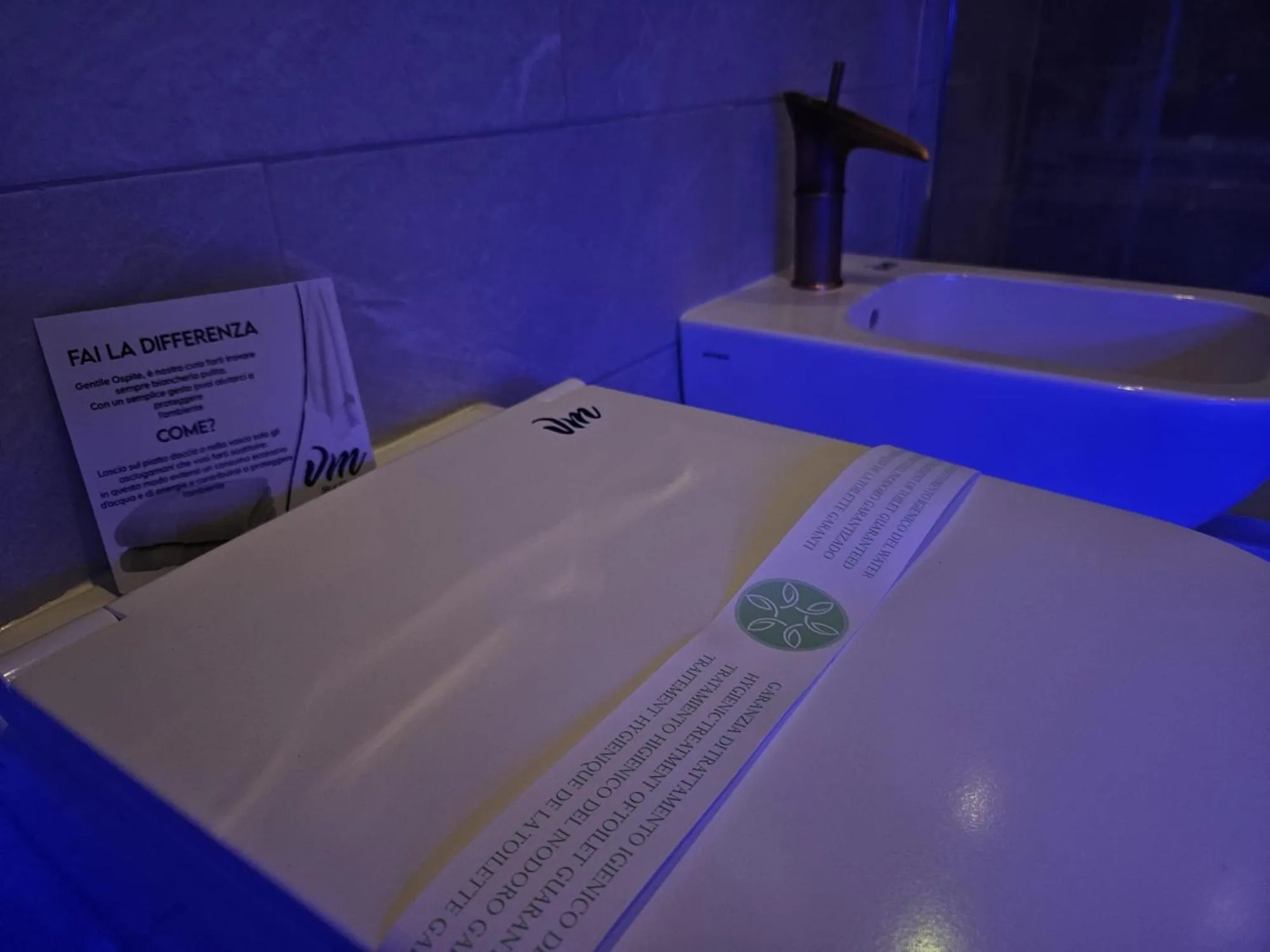 Toilet in B&B Villa Maracujà