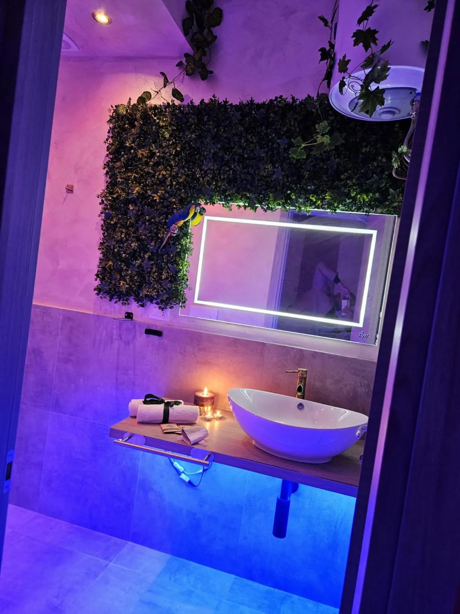 Bathroom in B&B Villa Maracujà