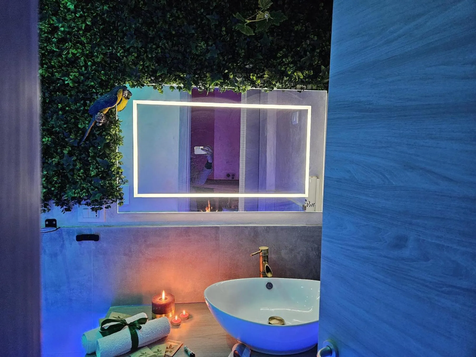 Bathroom in B&B Villa Maracujà