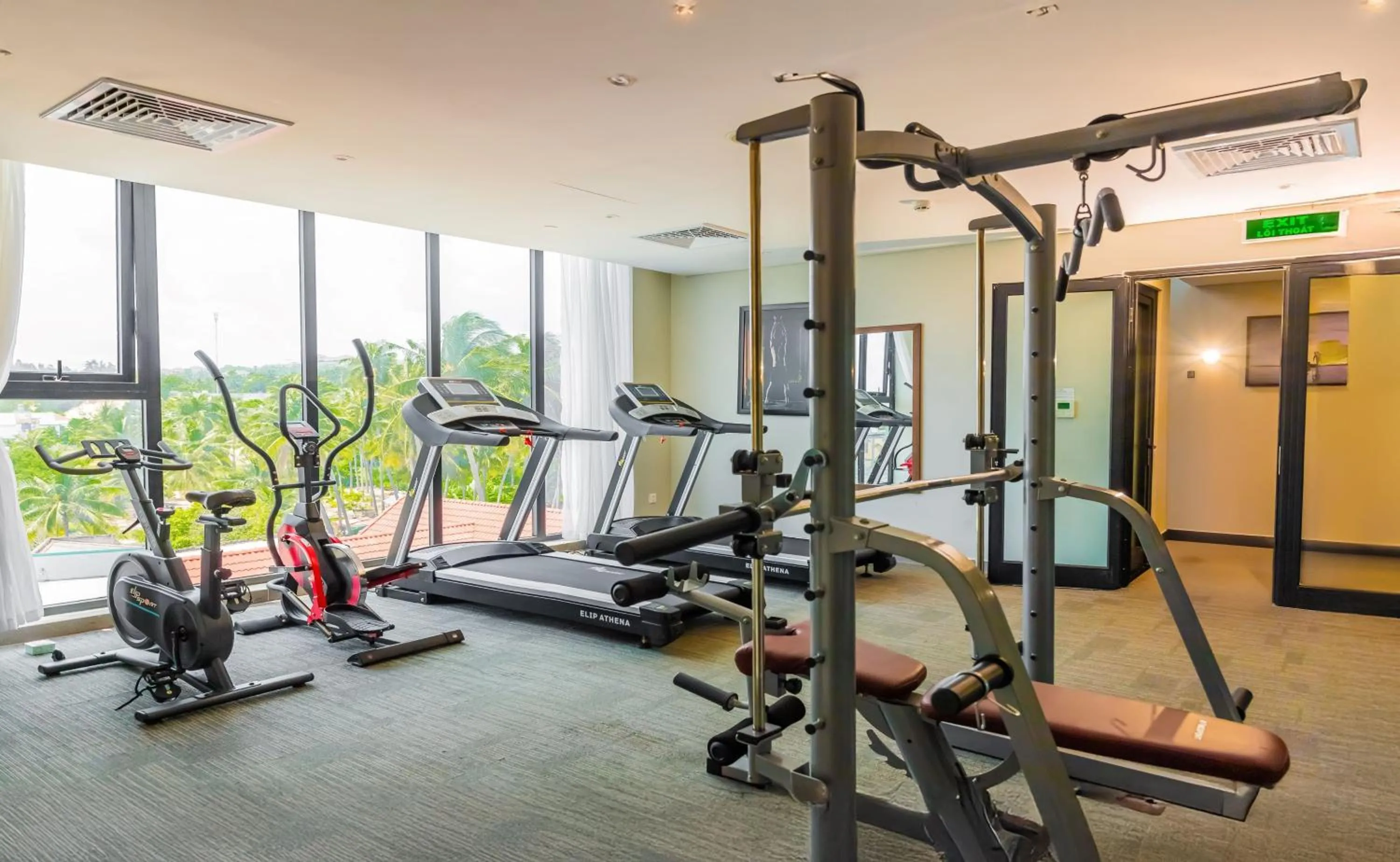 Fitness centre/facilities in Vipol Mui Ne Hotel & Spa