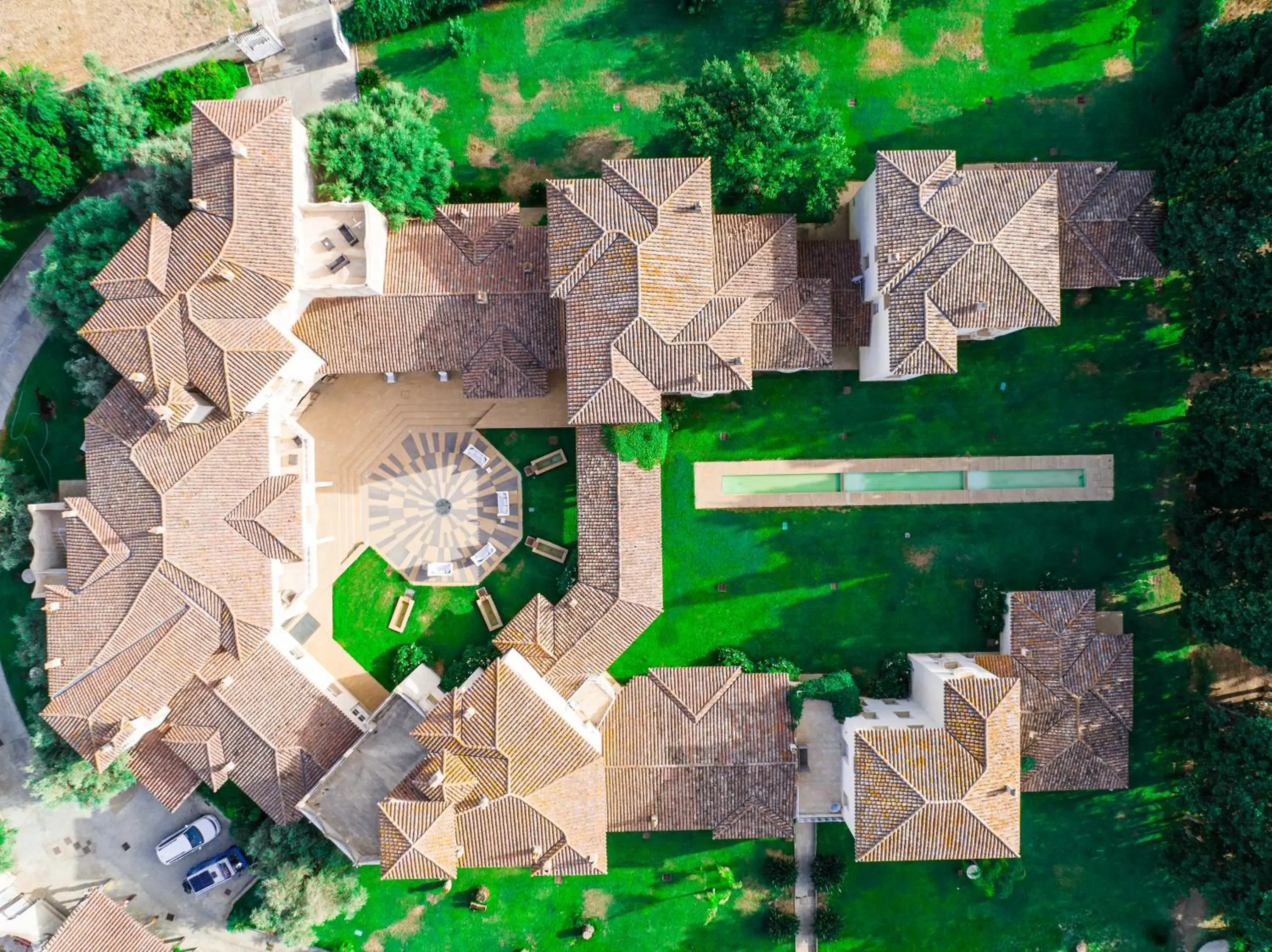 Bird's eye view in Tartheshotel Bird's eye view in Tartheshotel