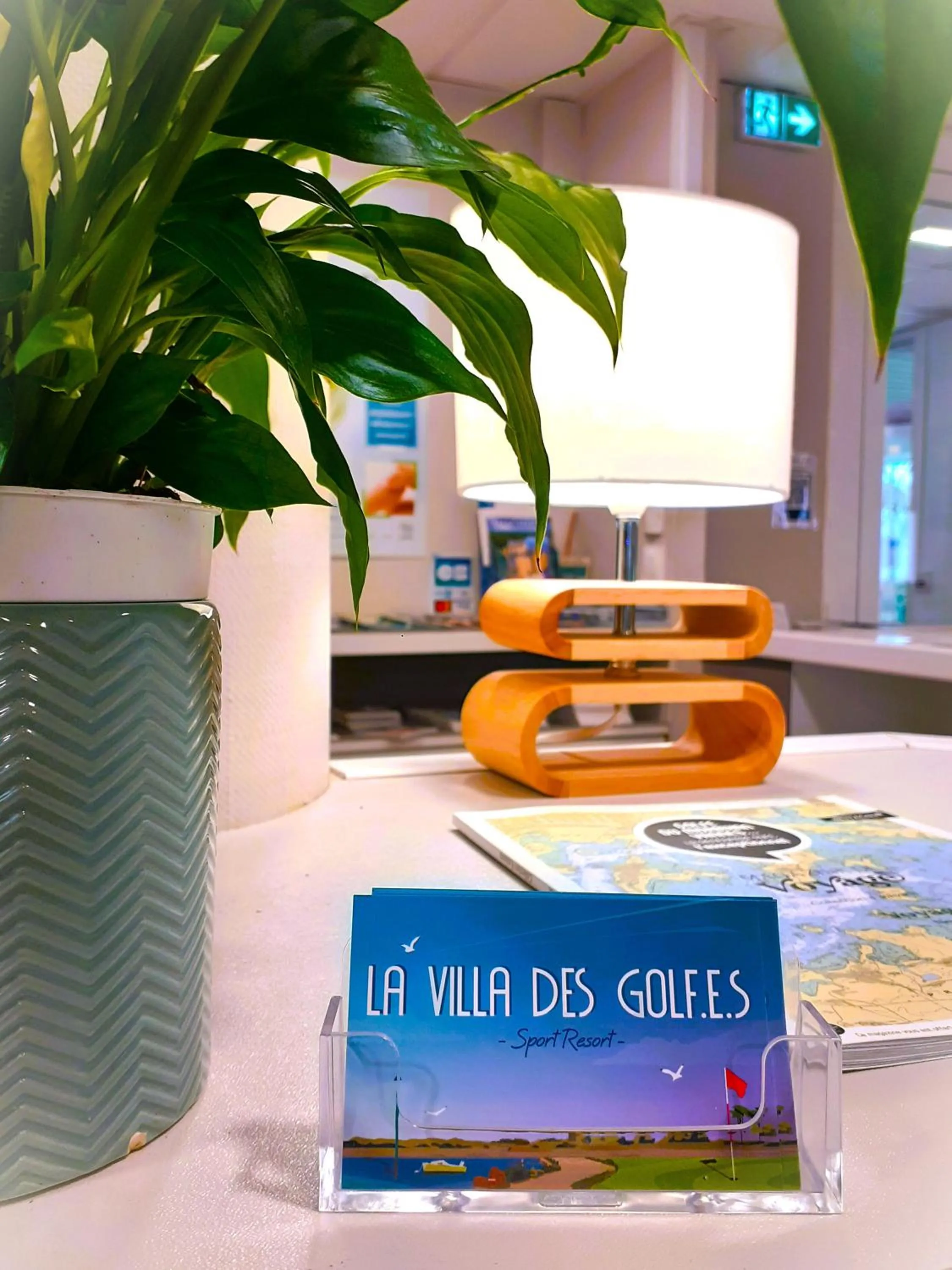 Lobby or reception in La Villa des Golf.e.s