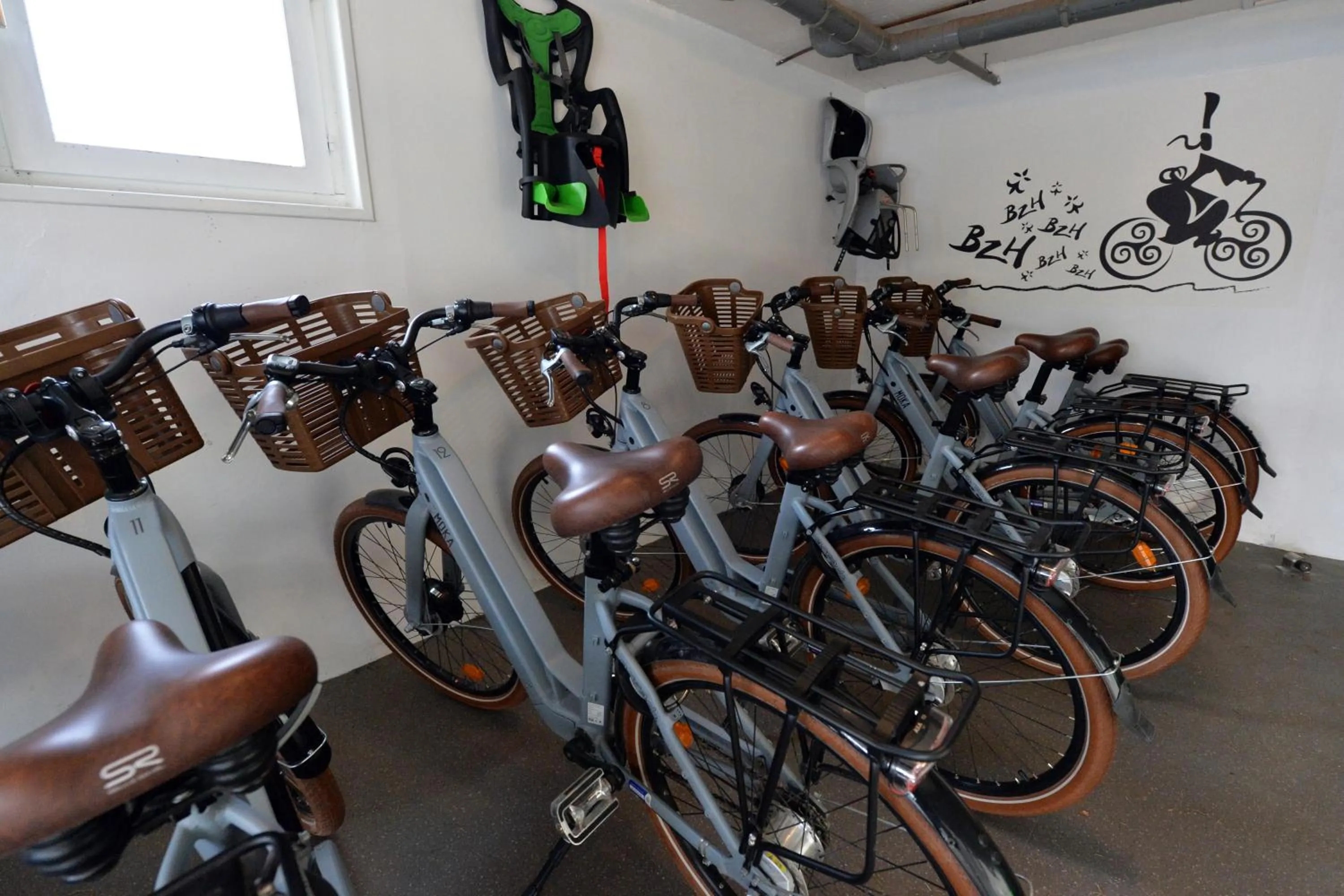 Cycling in La Villa des Golf.e.s