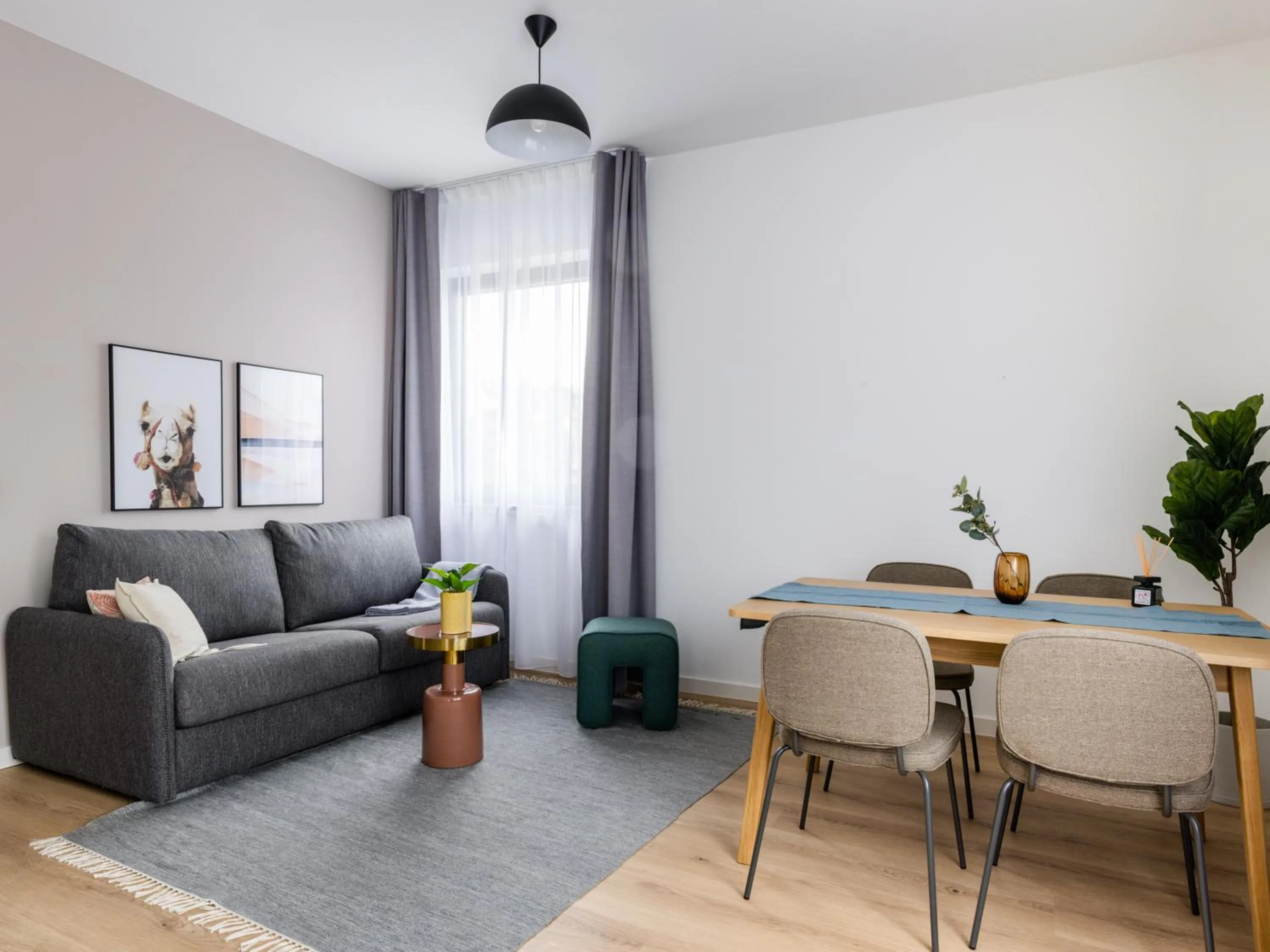 Living room in Limehome Bodenmais Bahnhofstraße