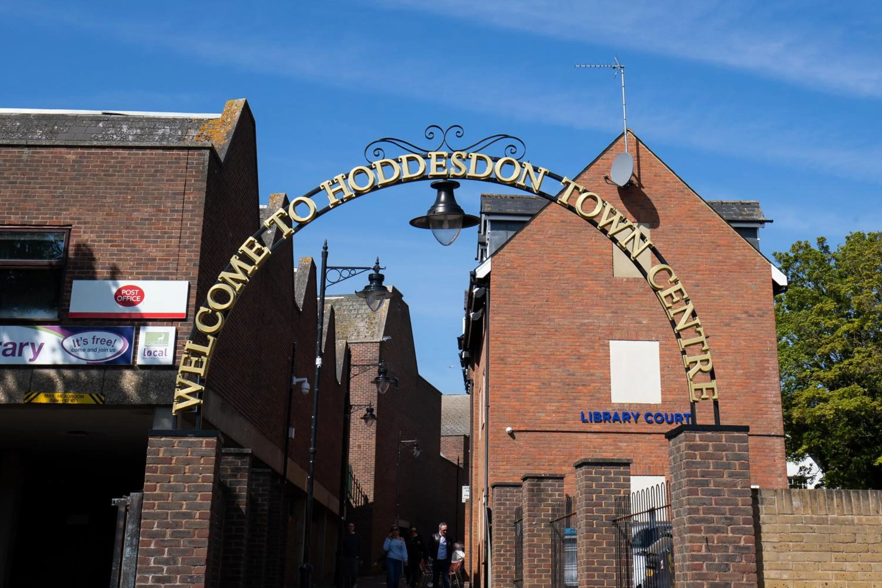 Property building in Velvet 2-bedroom apartment, Brewery Road, Hoddesdon