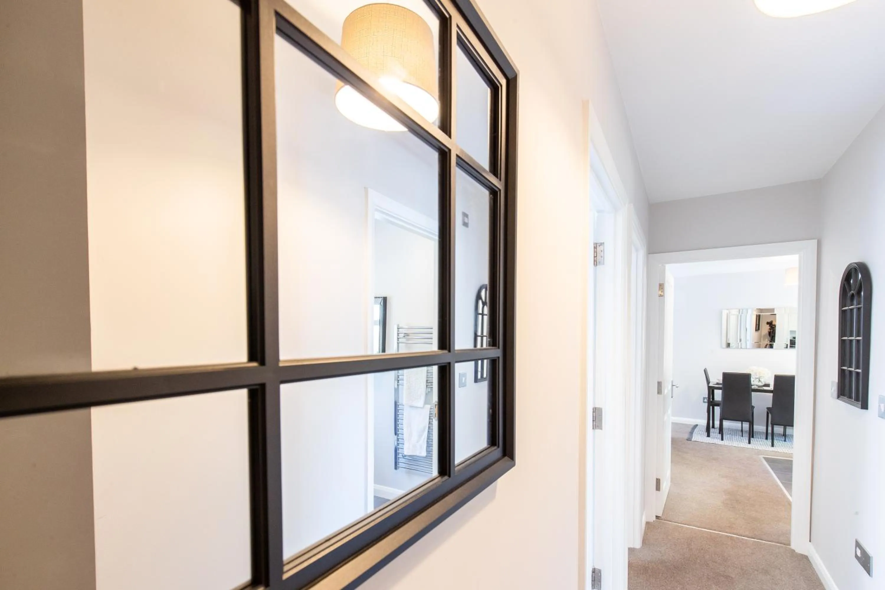 Lobby or reception in Velvet 2-bedroom apartment, Brewery Road, Hoddesdon