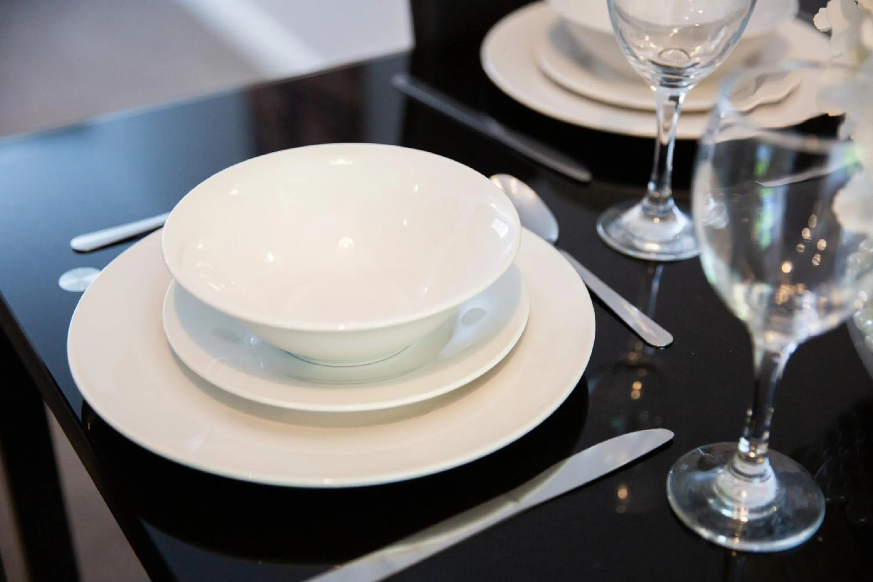 Dining area in Velvet 2-bedroom apartment, Brewery Road, Hoddesdon