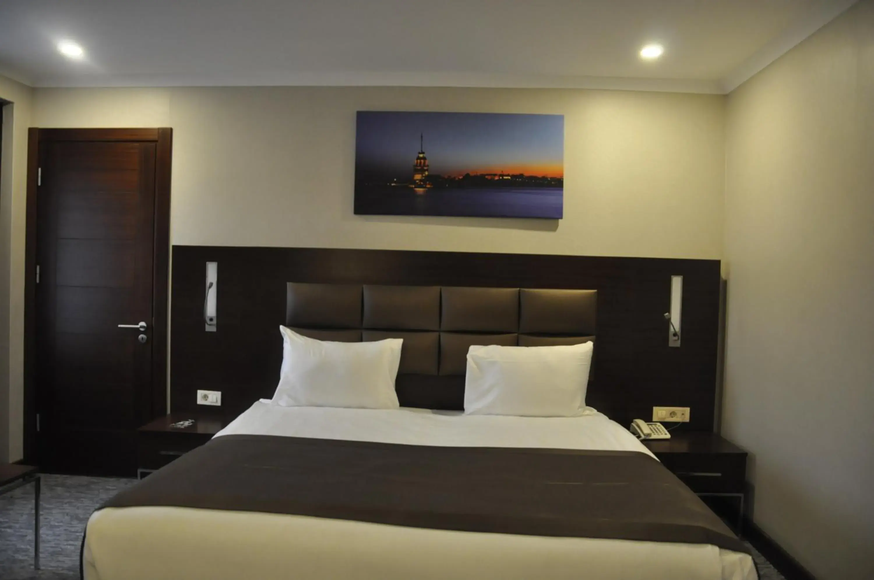 Bed in Happy Inn Gebze Hotel Bed in Happy Inn Gebze Hotel