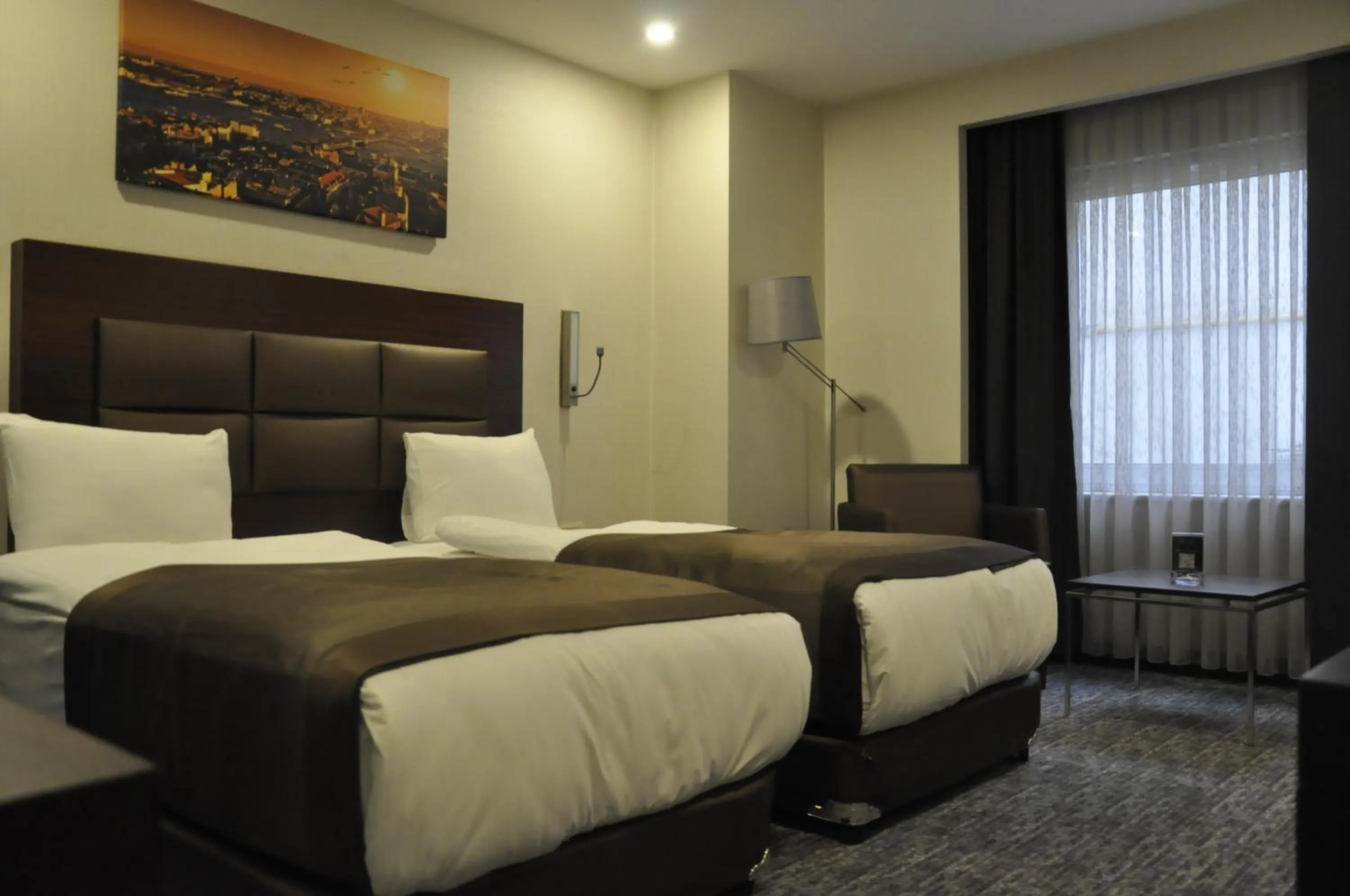 Bed in Happy Inn Gebze Hotel