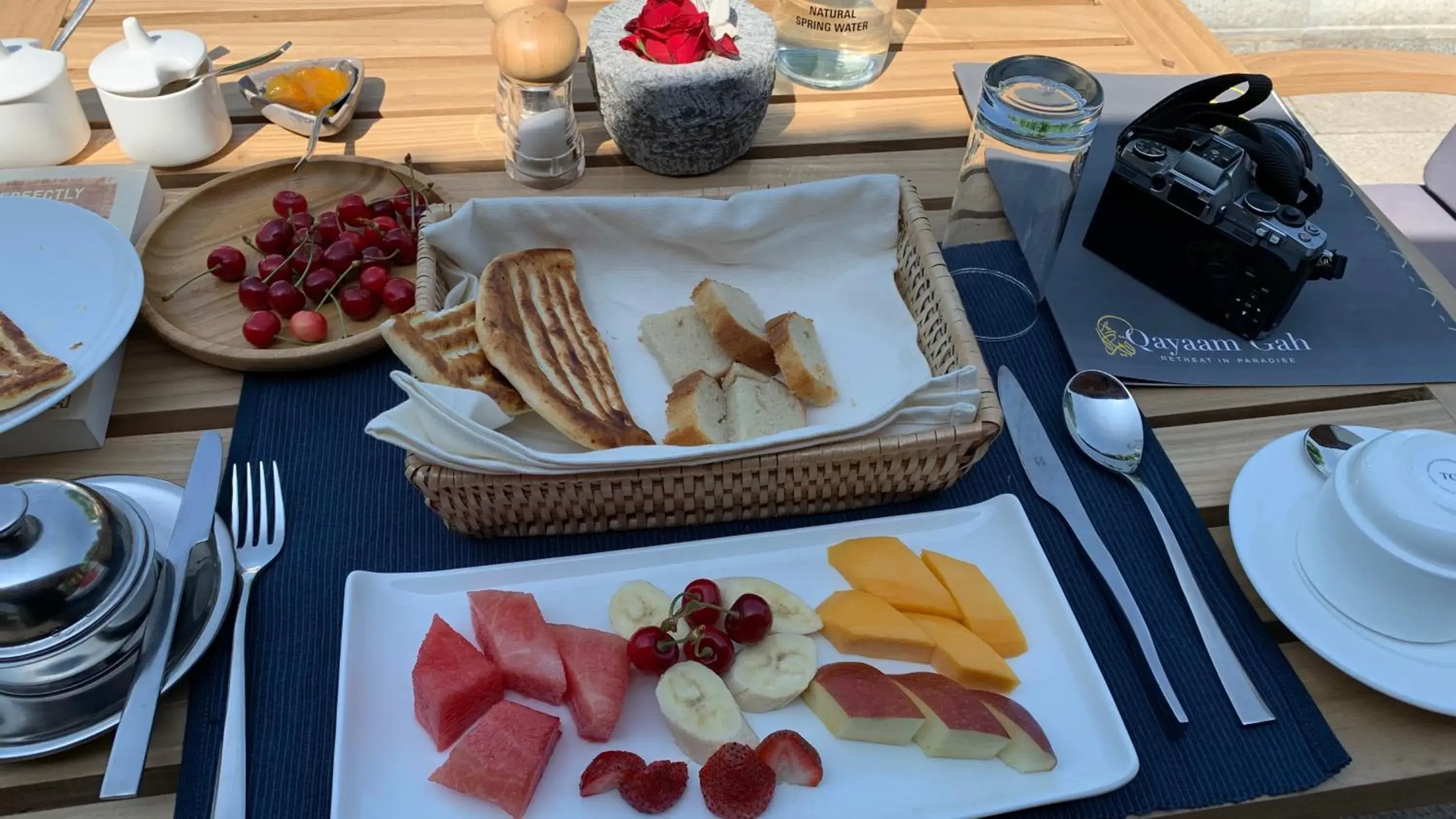 Breakfast in Qayaam Gah Breakfast in Qayaam Gah