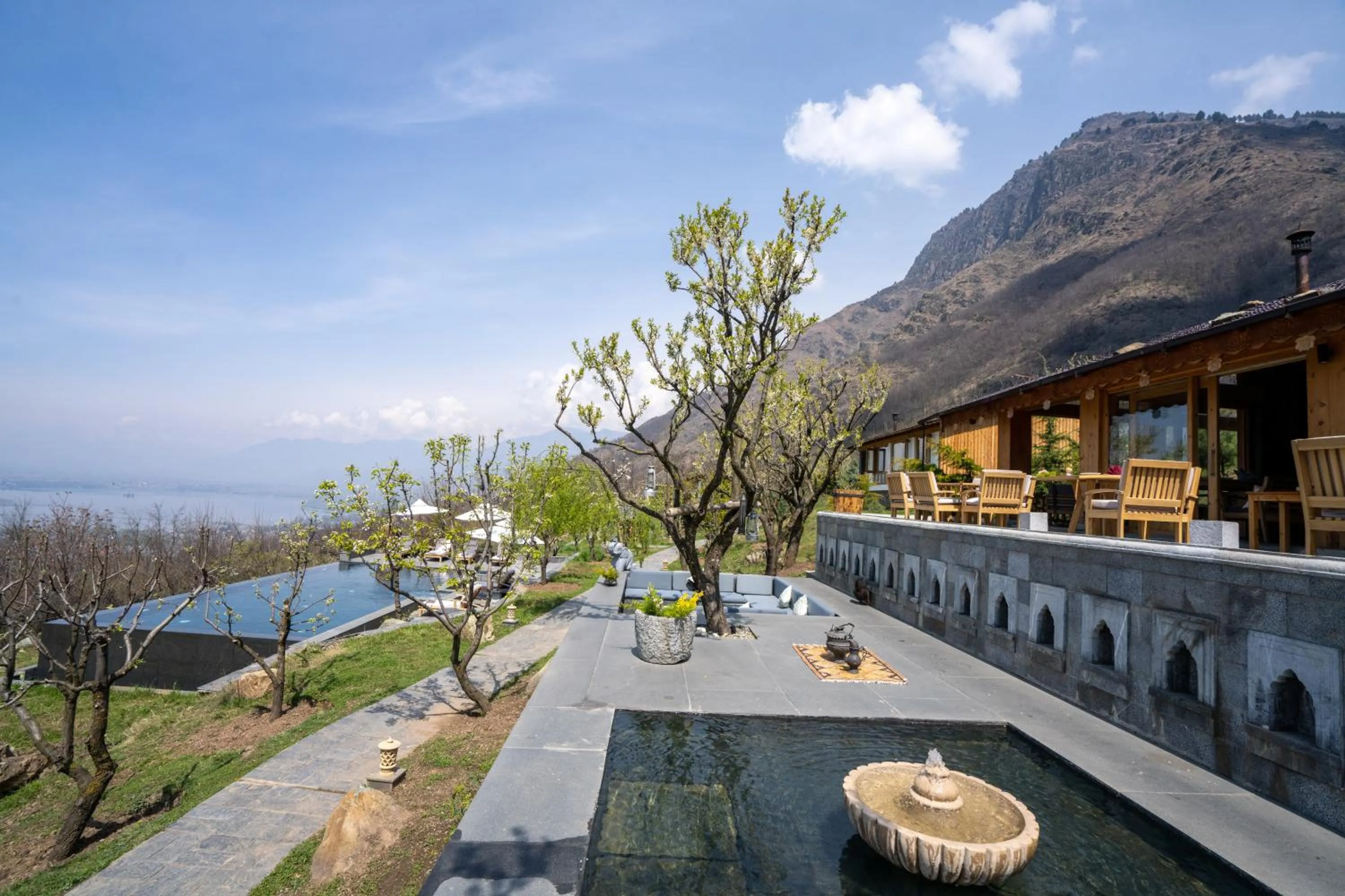 Natural landscape in Qayaam Gah