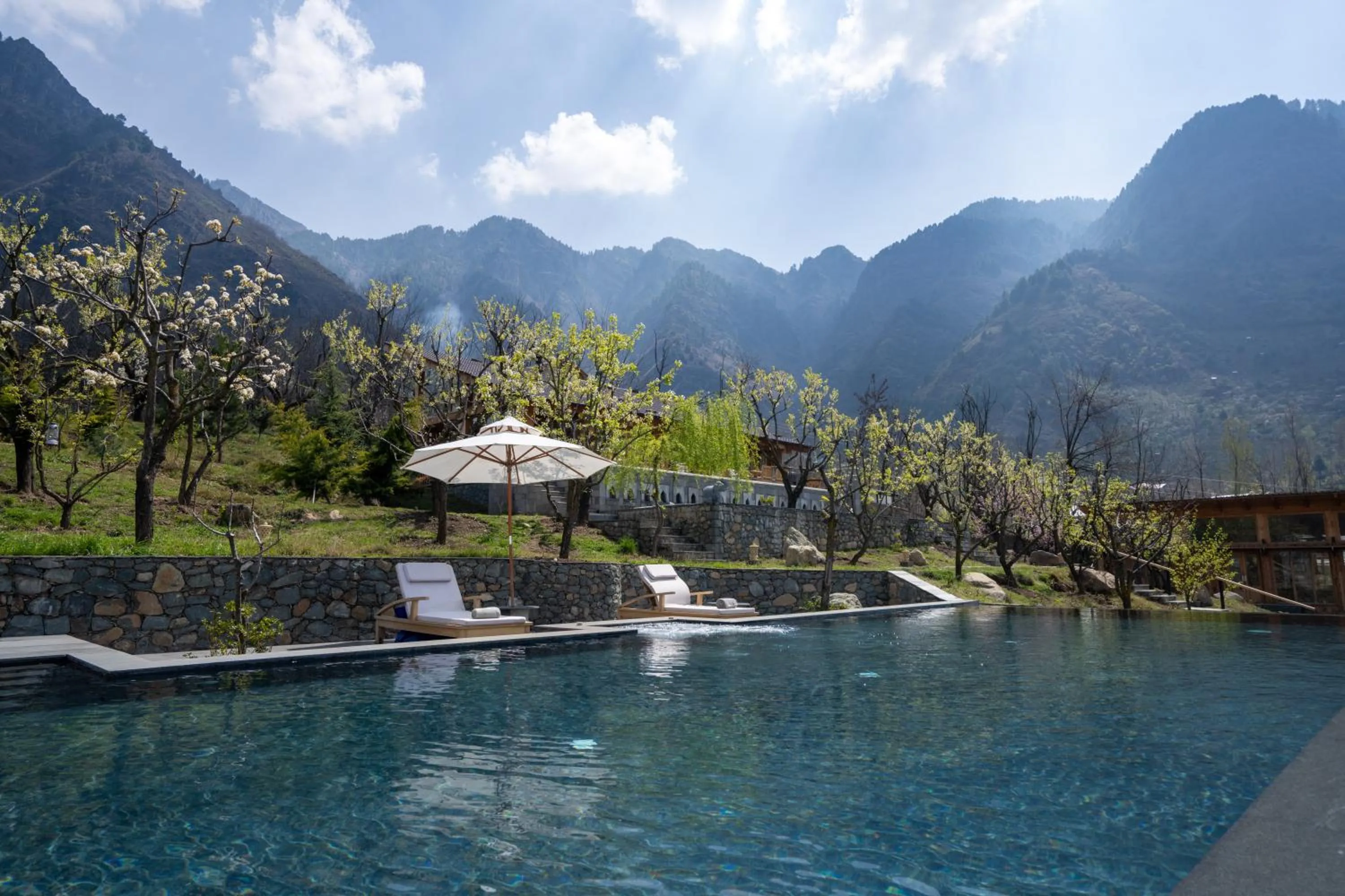 Natural landscape in Qayaam Gah