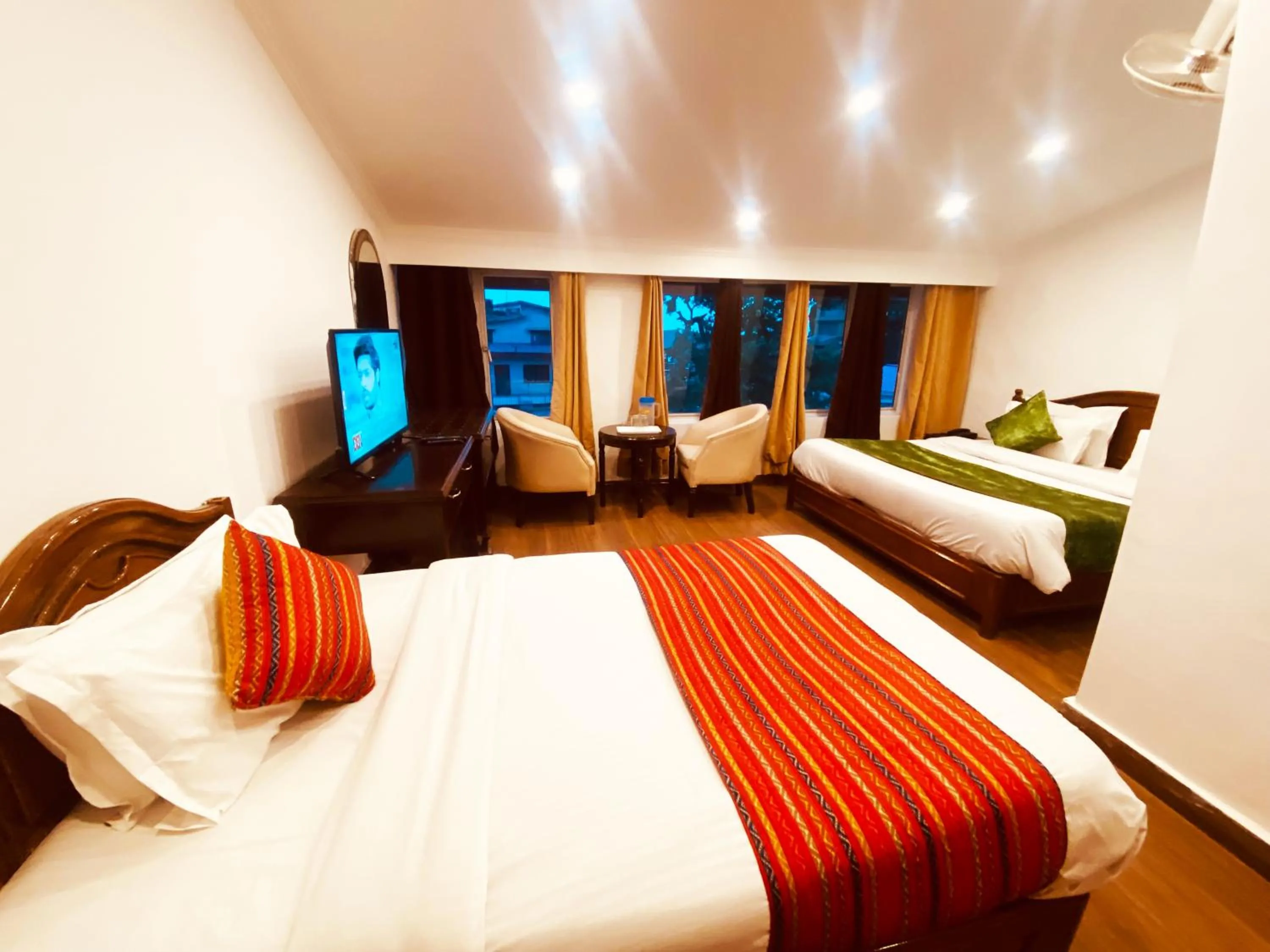 Bedroom, Bed in Hotel Royal Classic @ Mall Road Mussoorie