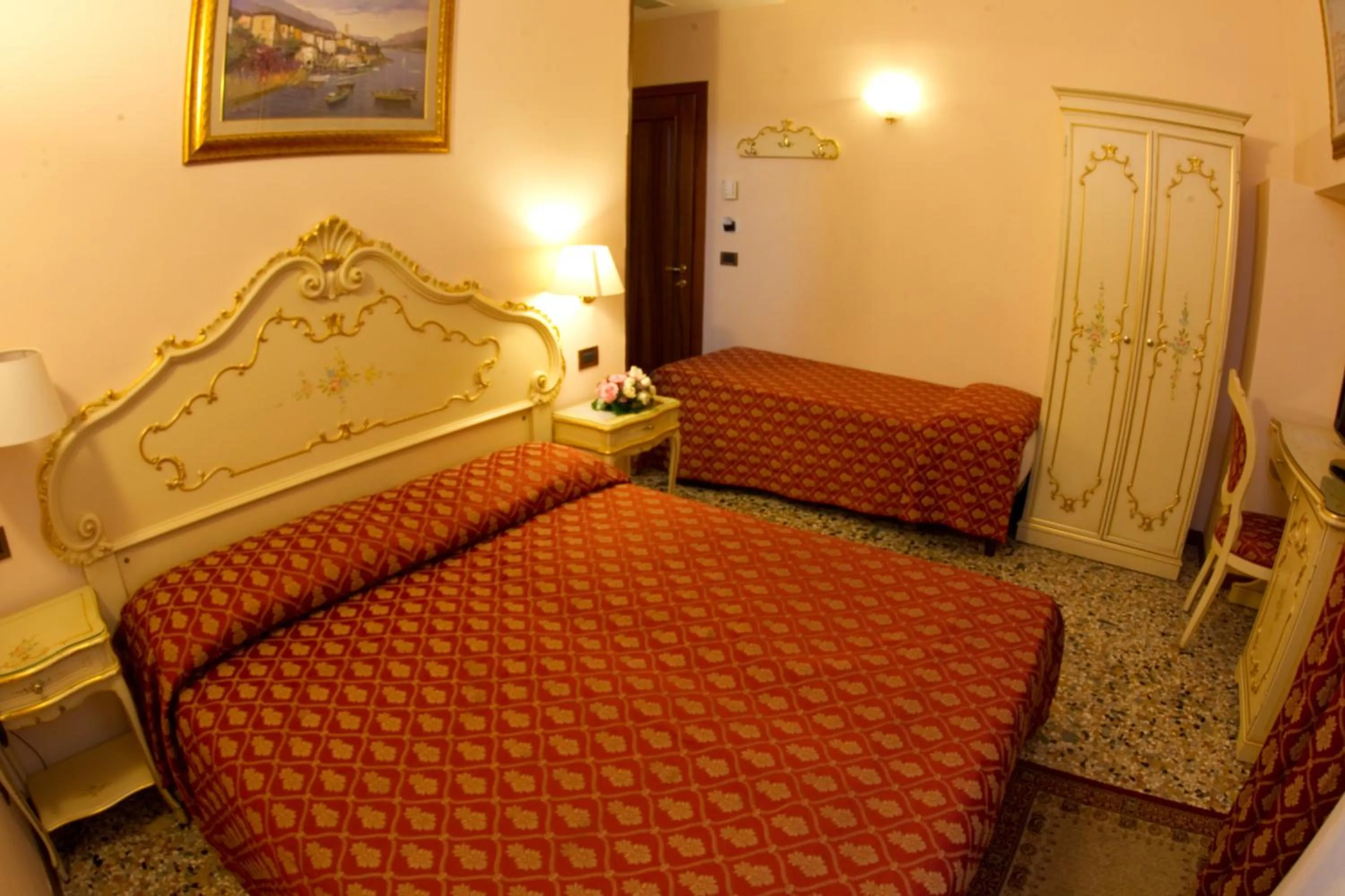 Photo of the whole room, Bed in Locanda Poste Vecie