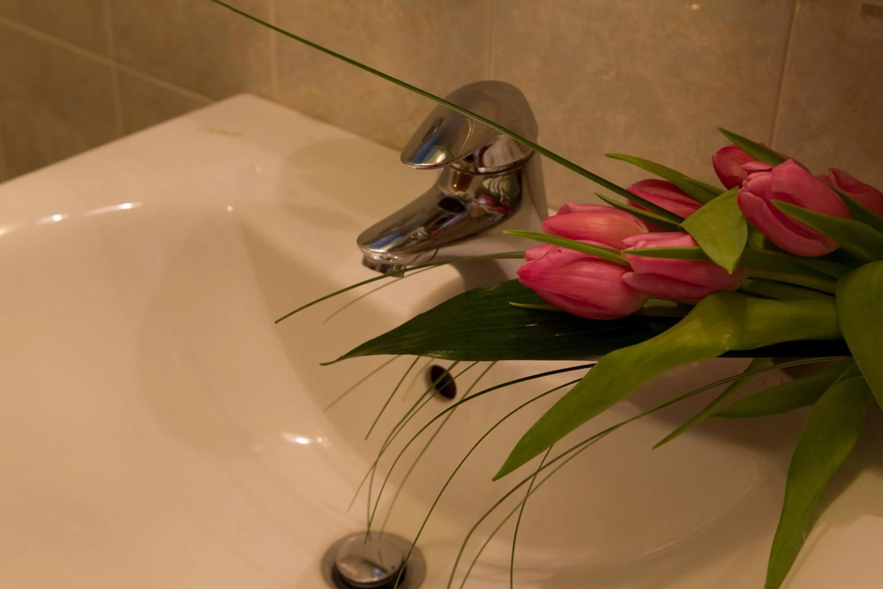 Bathroom in Locanda Poste Vecie