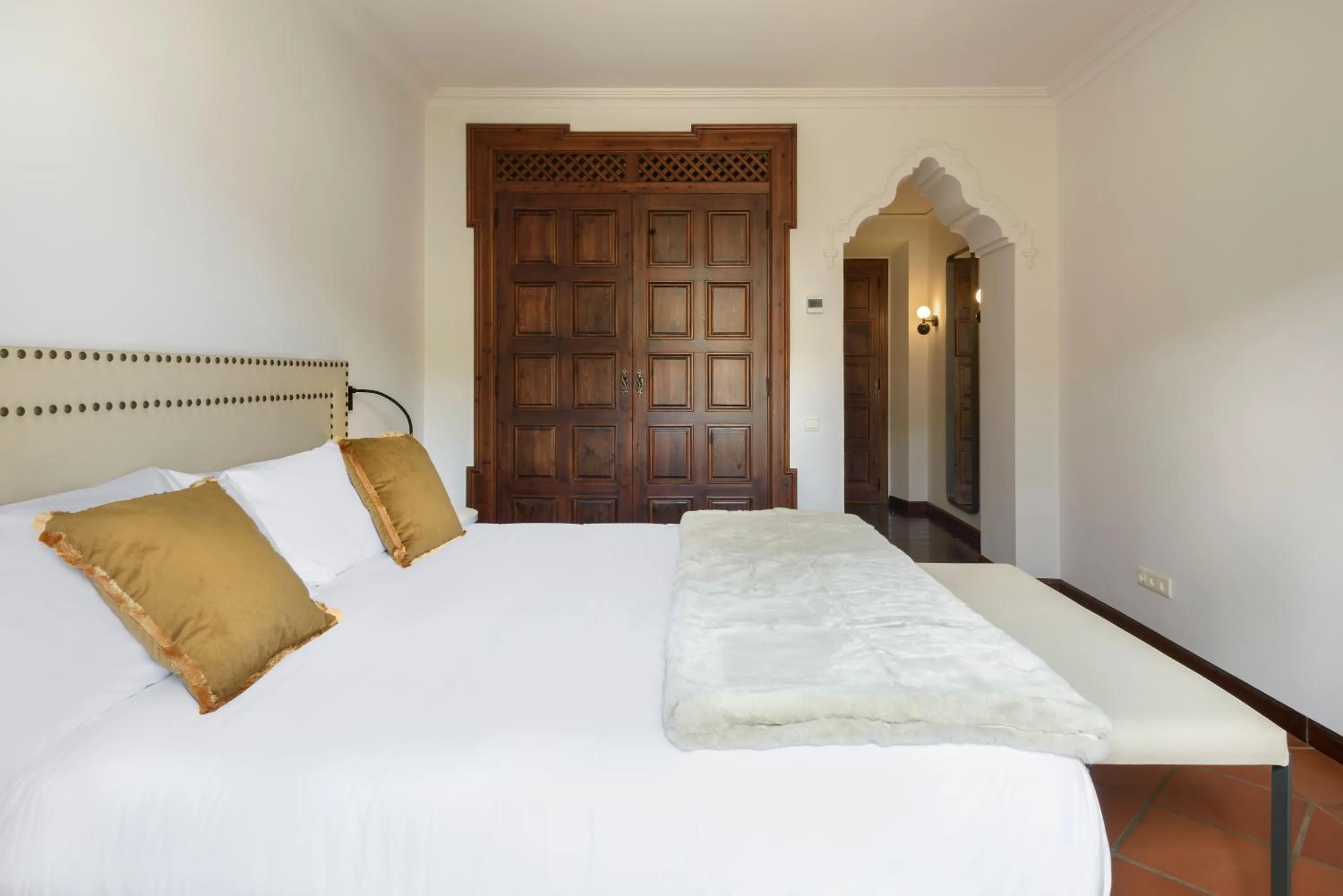 Bedroom, Bed in Hotel Palacio Matutano-Daudén