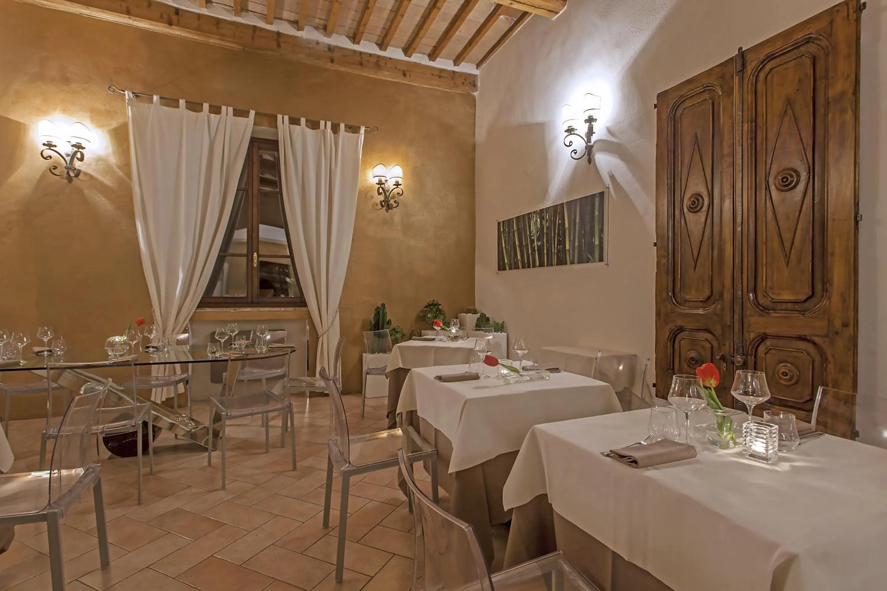 Restaurant/places to eat in Relais Il Chiostro Di Pienza