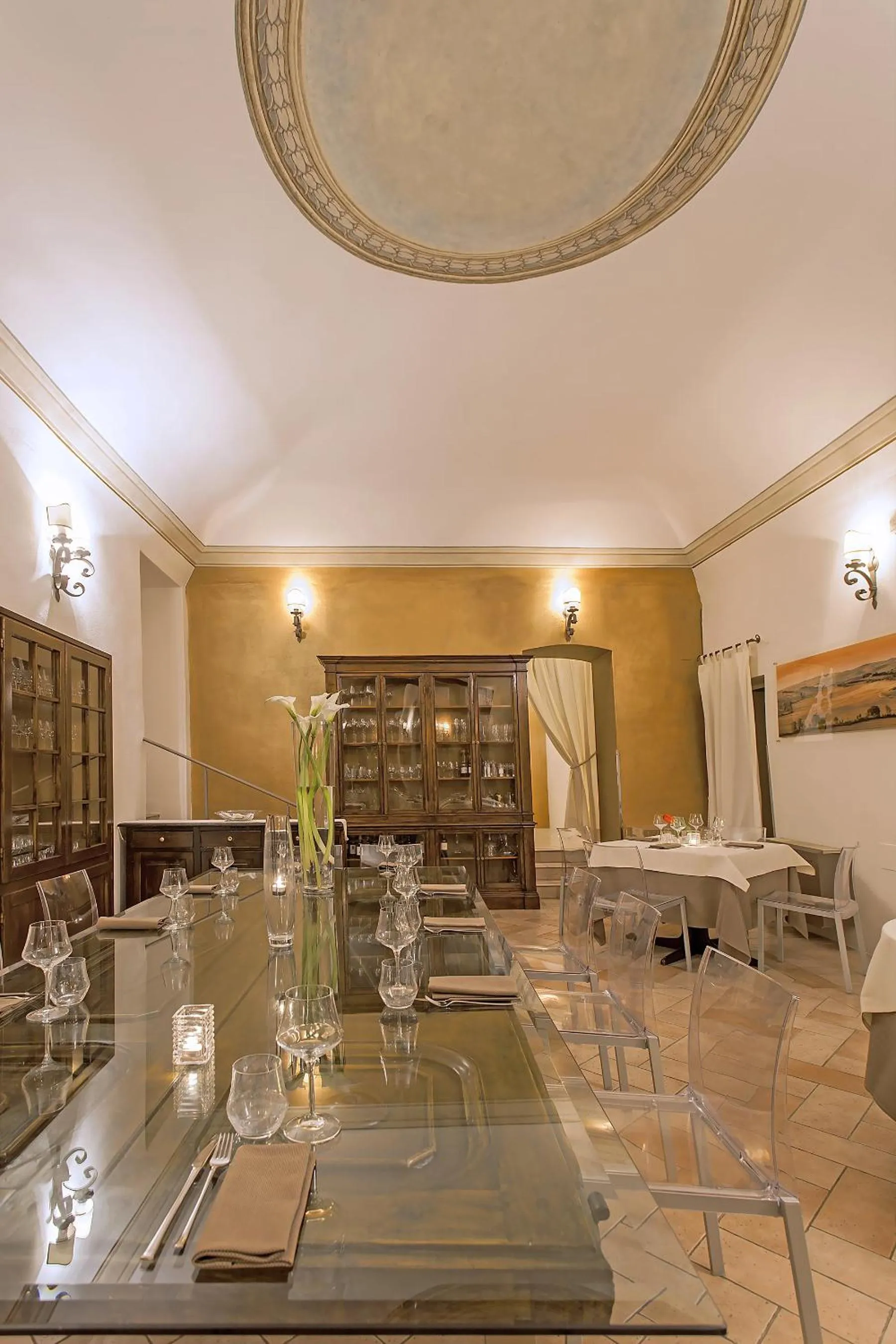 Restaurant/places to eat in Relais Il Chiostro Di Pienza