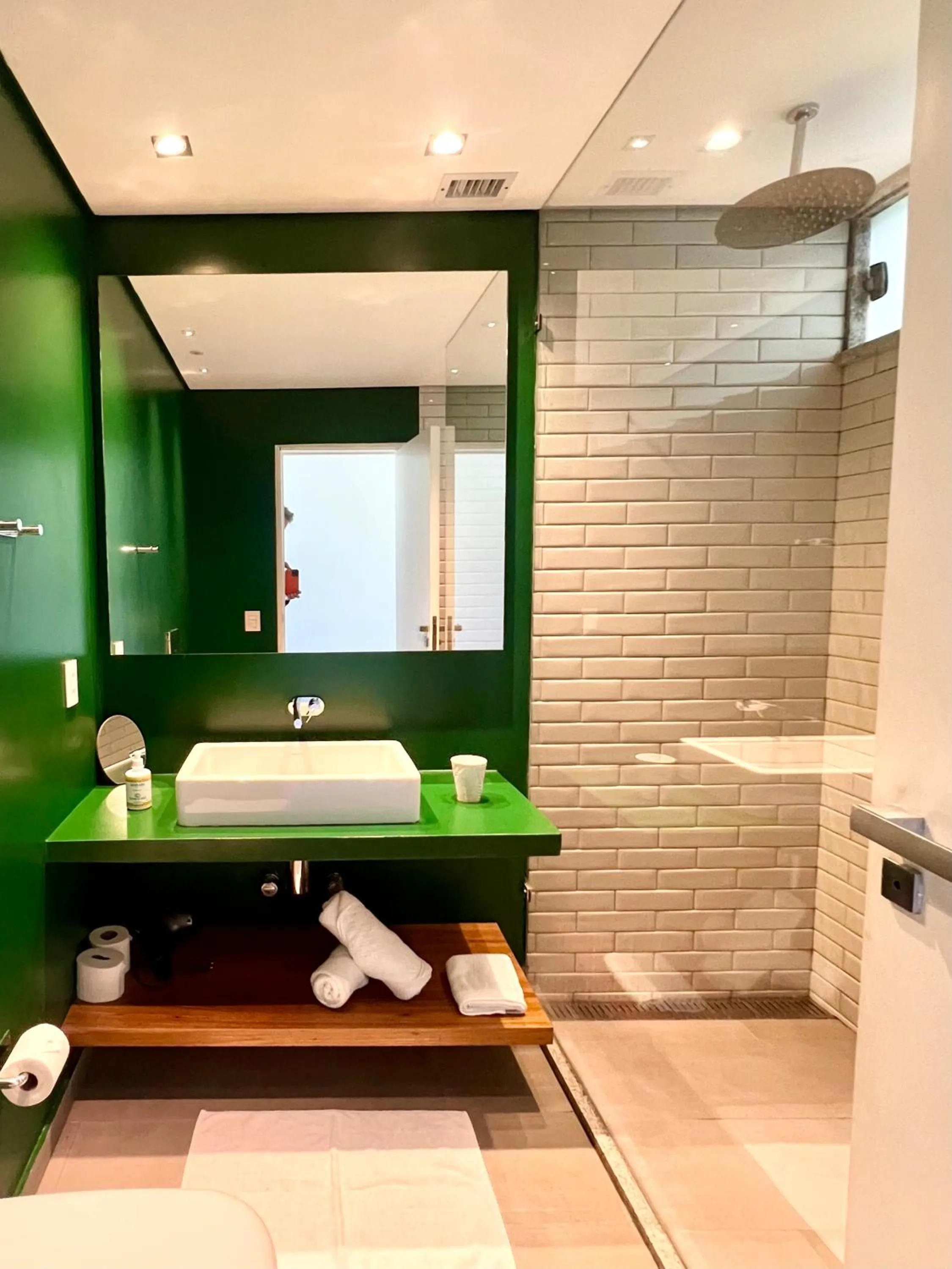 Shower in Pousada Rio144