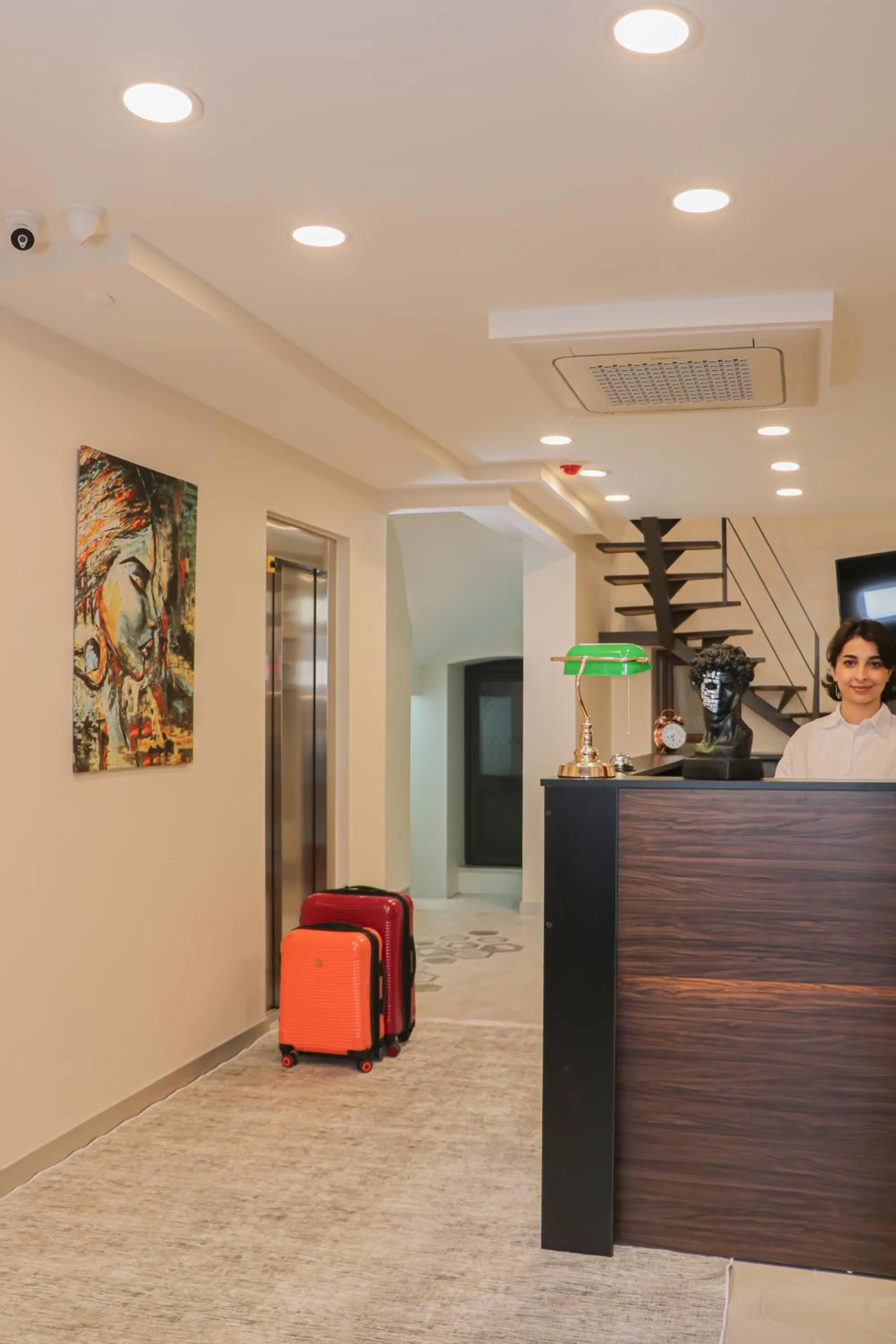 Lobby or reception in Rafinn Hotel