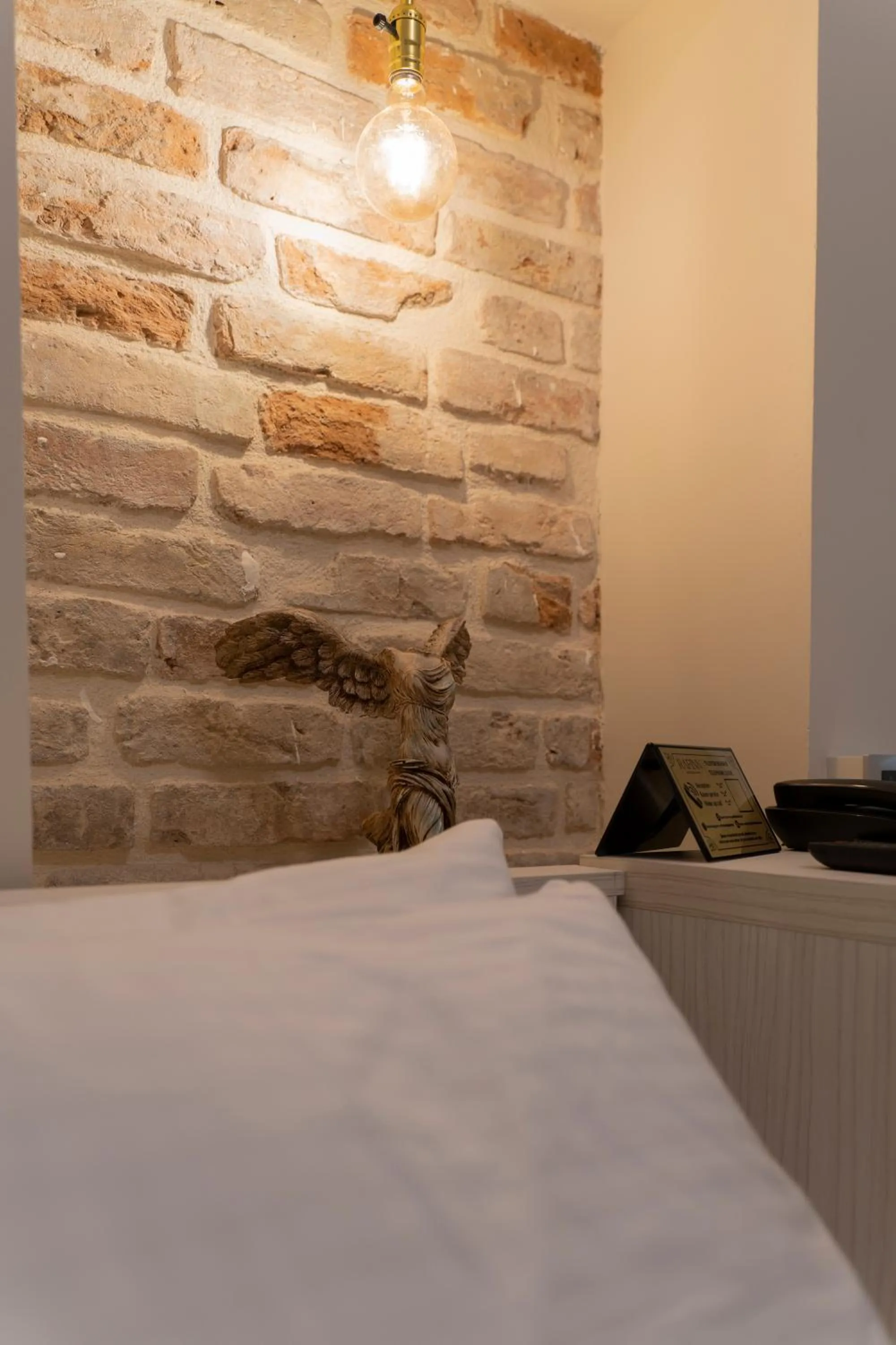 Decorative detail, Bed in Rafinn Hotel