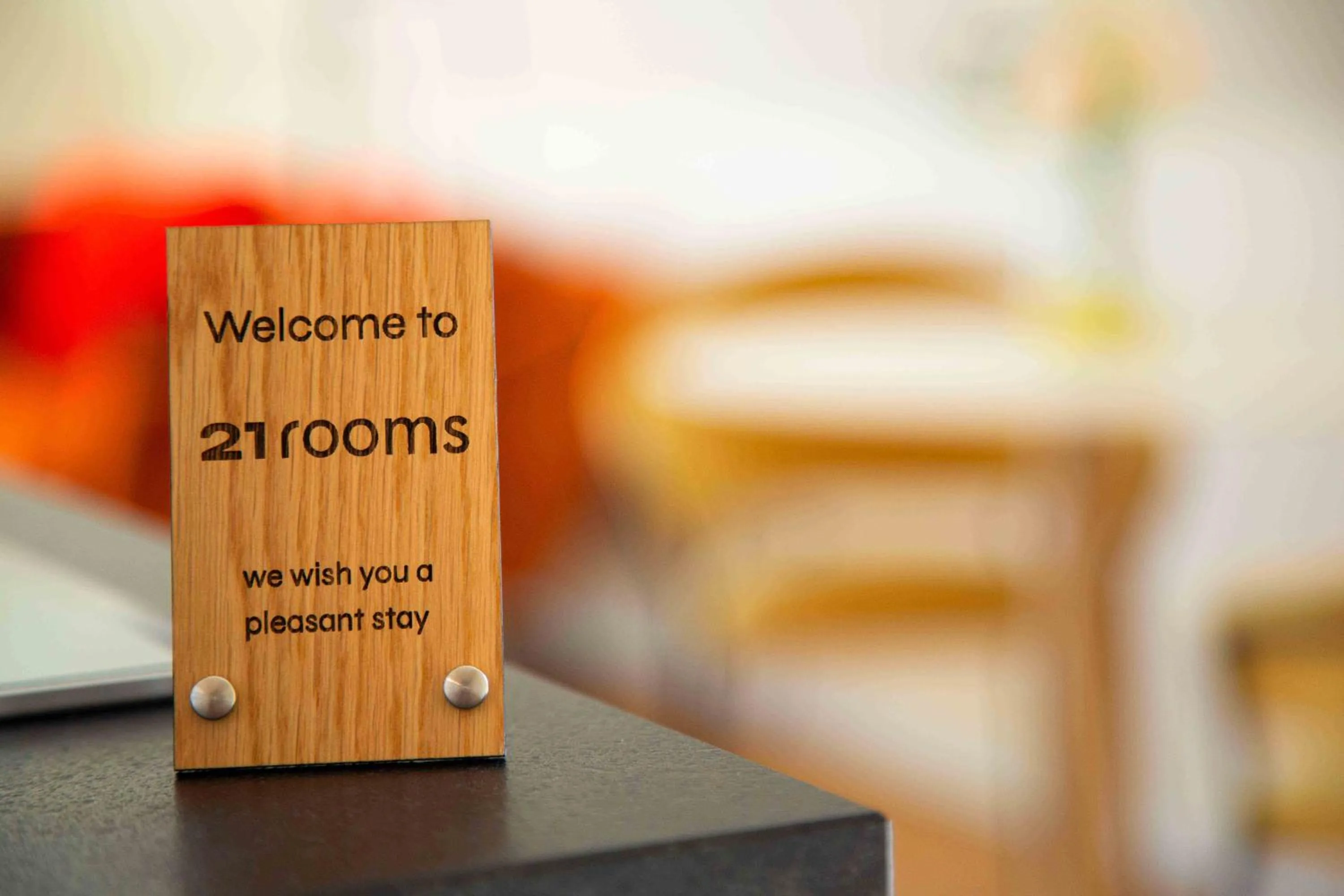 Property logo or sign in 21rooms