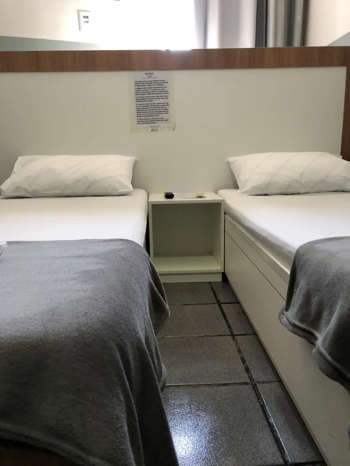 Bed in Hotel Sany SP- Metrô Paulista