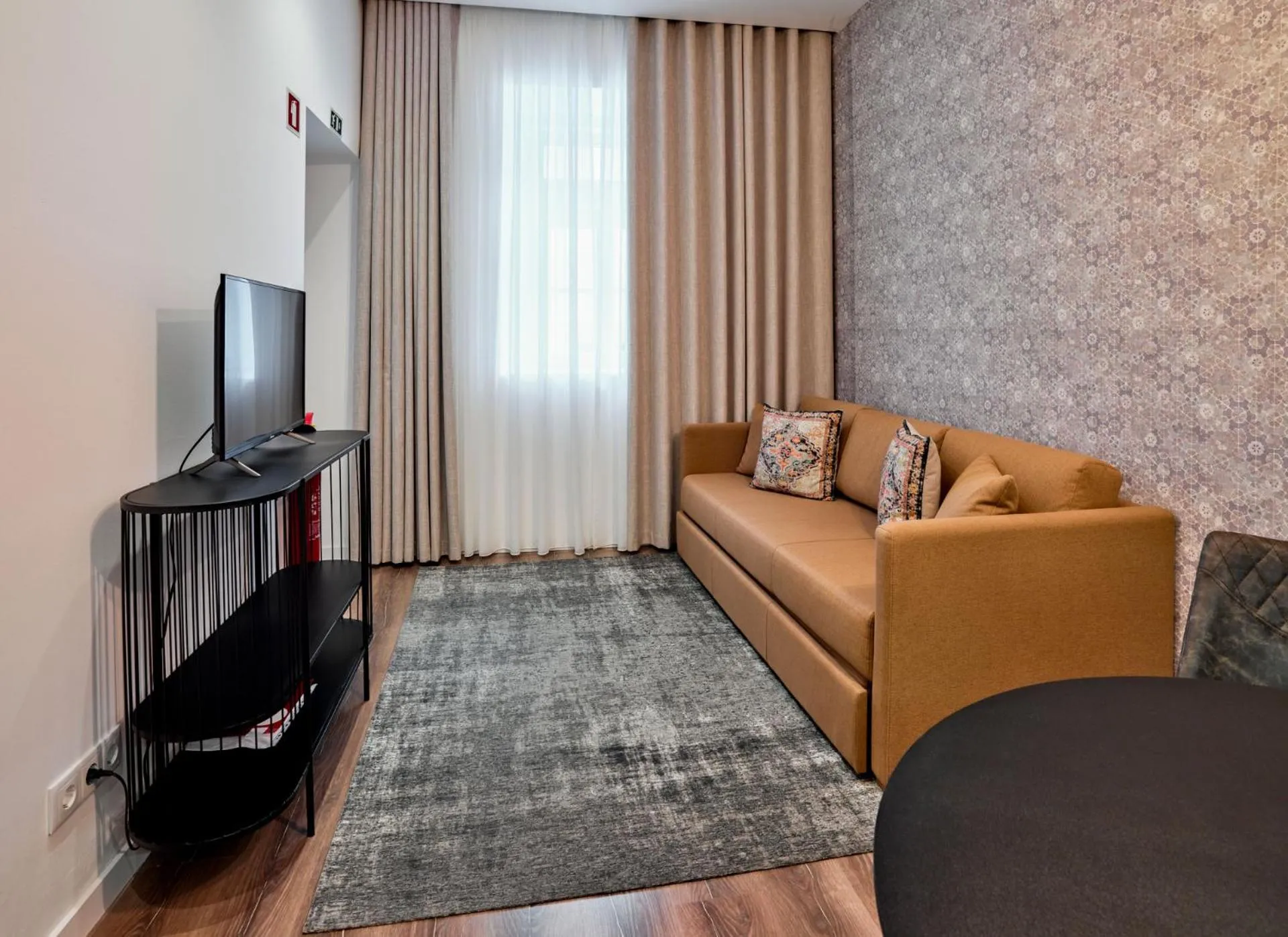 TV and multimedia in The Bastion Elvas Apartments